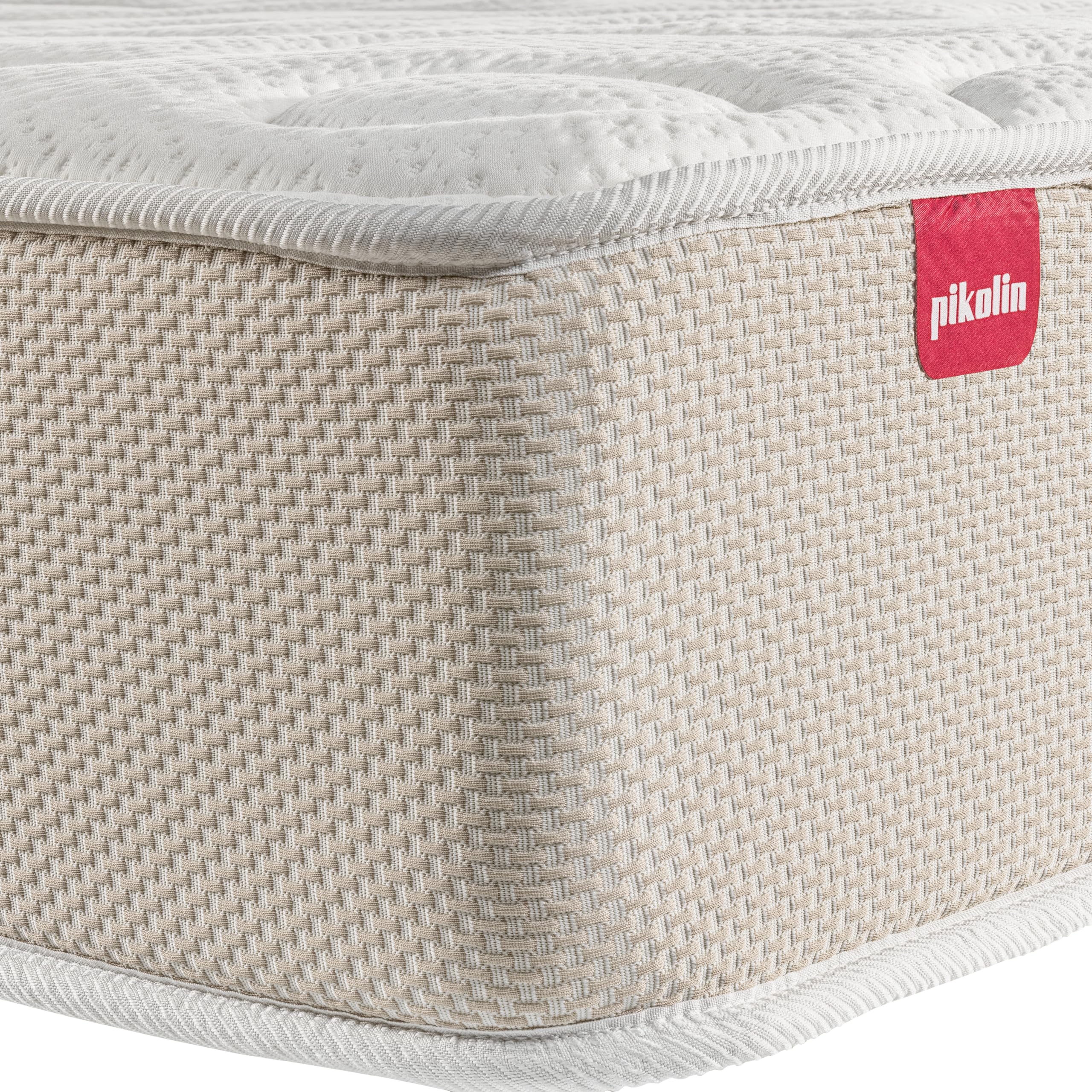 PIKOLIN Materasso Singolo 80 x 190 cm Memory Foam Altezza 28 cm Materasso Ortopedico Premium Nucleo Molle Insacchettate Extra Comfort Doppia Faccia Trattamento Igienico Antiacaro