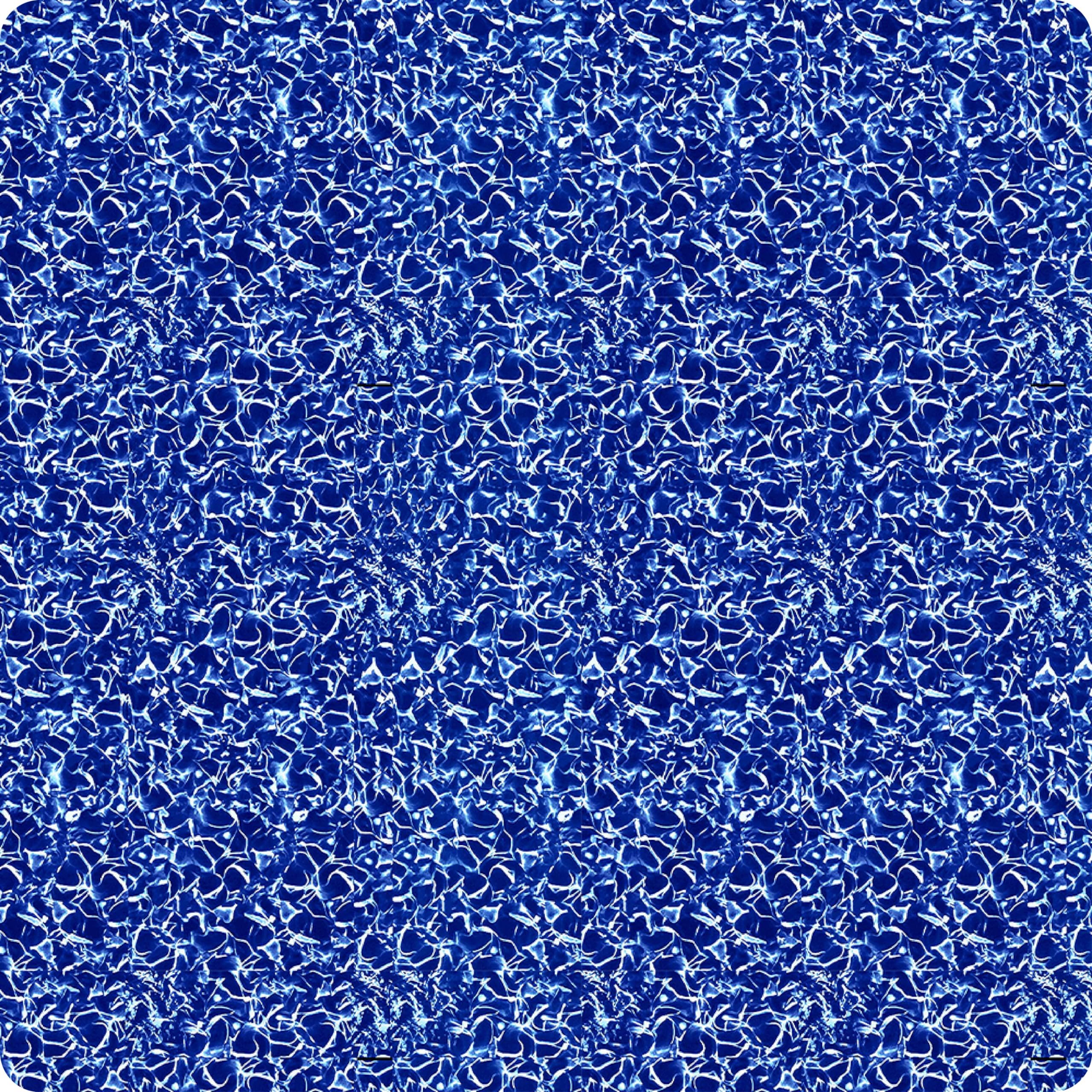 24' Round Beaded Pool Liner for Above Ground Swimming Pools - 25 Gauge Heavy Duty Vinyl - for 52" Wall Height/Depth - Standard Bead