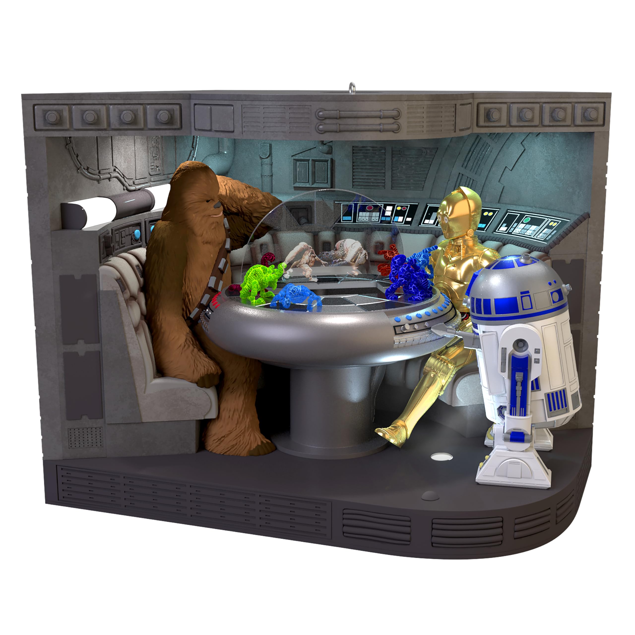 Hallmark Keepsake Christmas Ornament 2025, Star Wars: A New Hope Let The Wookiee Win with Video, Light and Sound, Gifts for Star Wars Fans