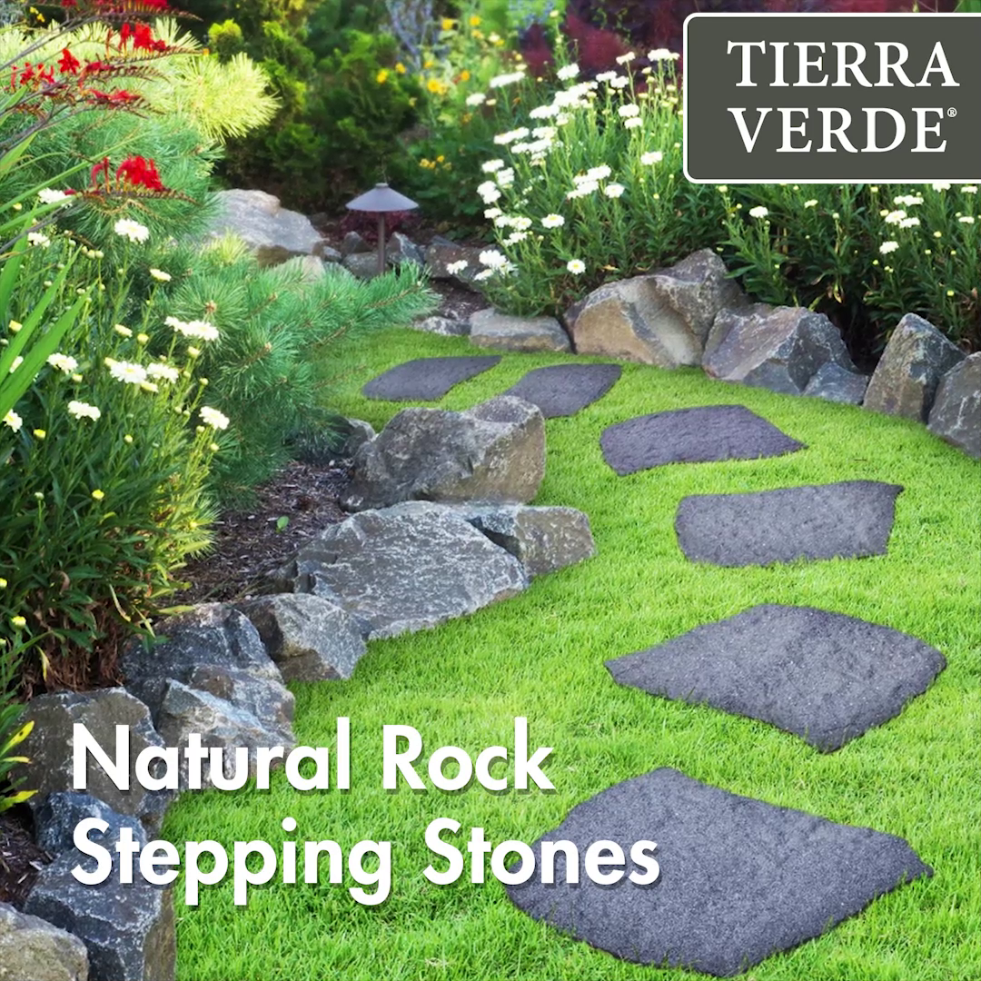 Amazon.com : TierraVerde 4-Pack 18”x22” Natural Rock Rubber