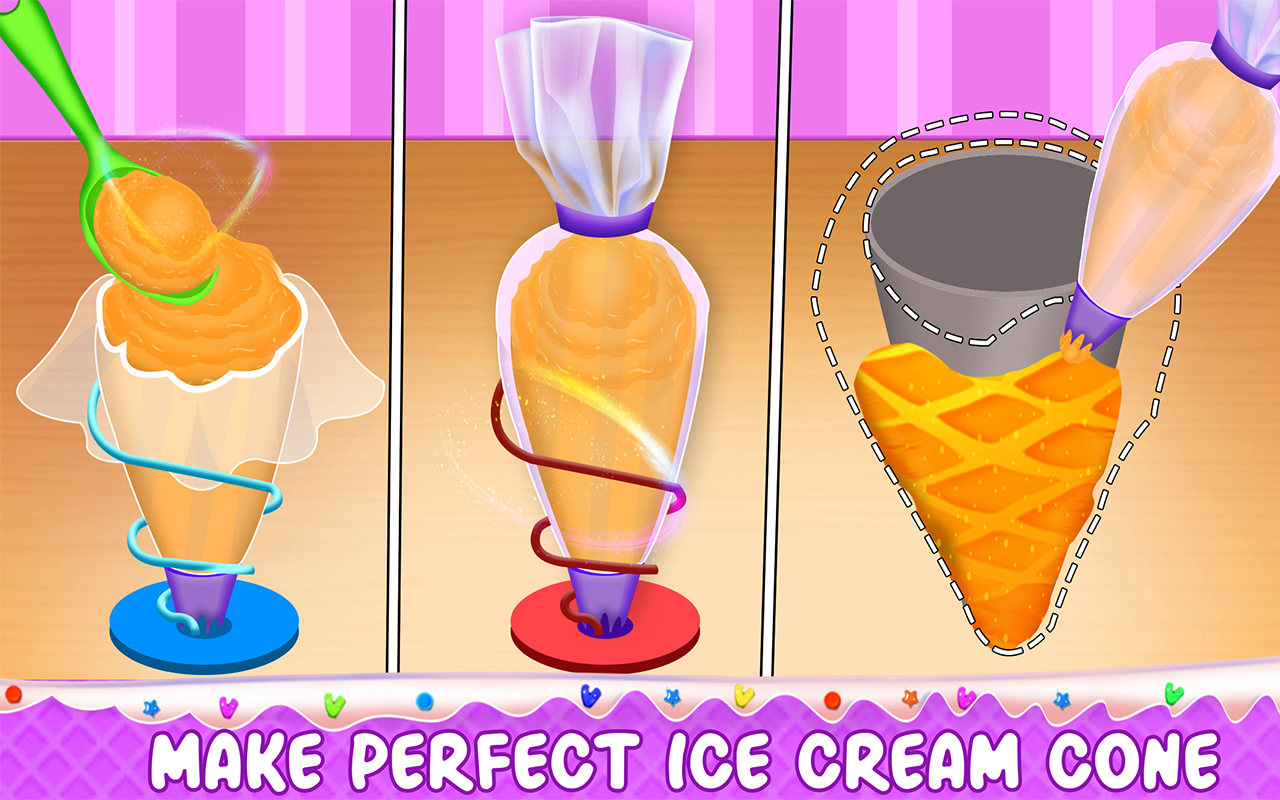 Ice Cream Maker Factory Cooking Games App on Amazon Appstore