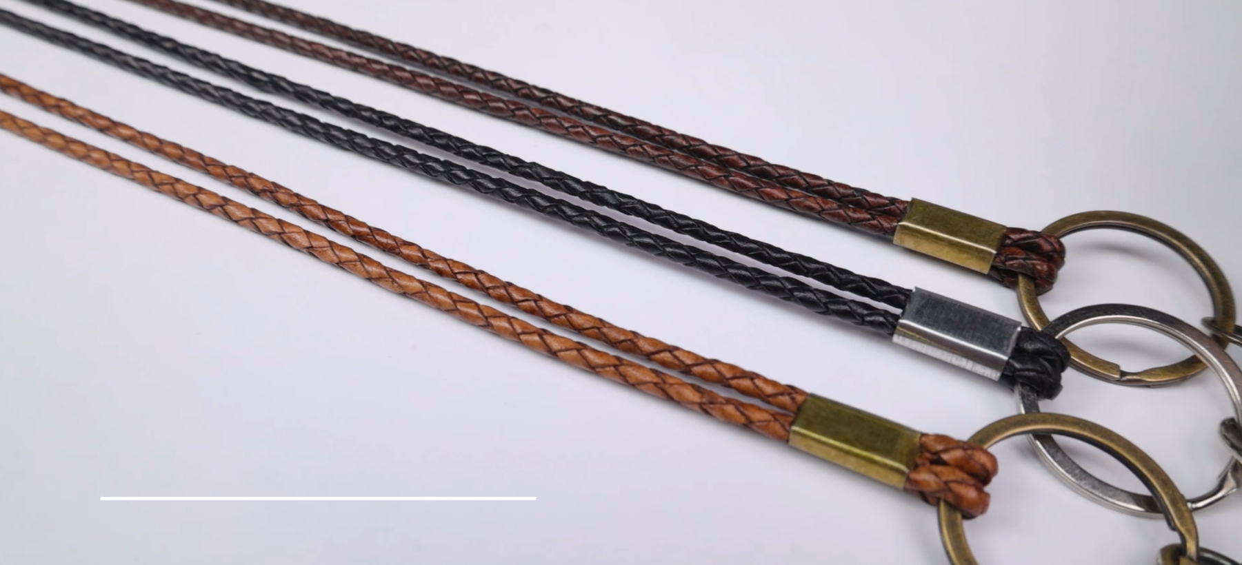 Amazon.com: GENIQUE leather lanyards for id badges, leather