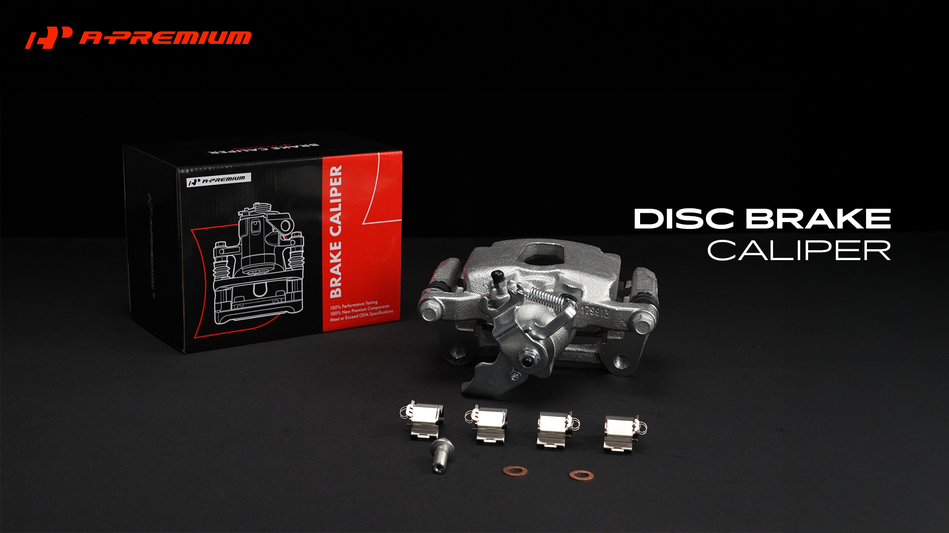 Amazon.com: A-Premium Rear Left Disc Brake Caliper Assembly with 