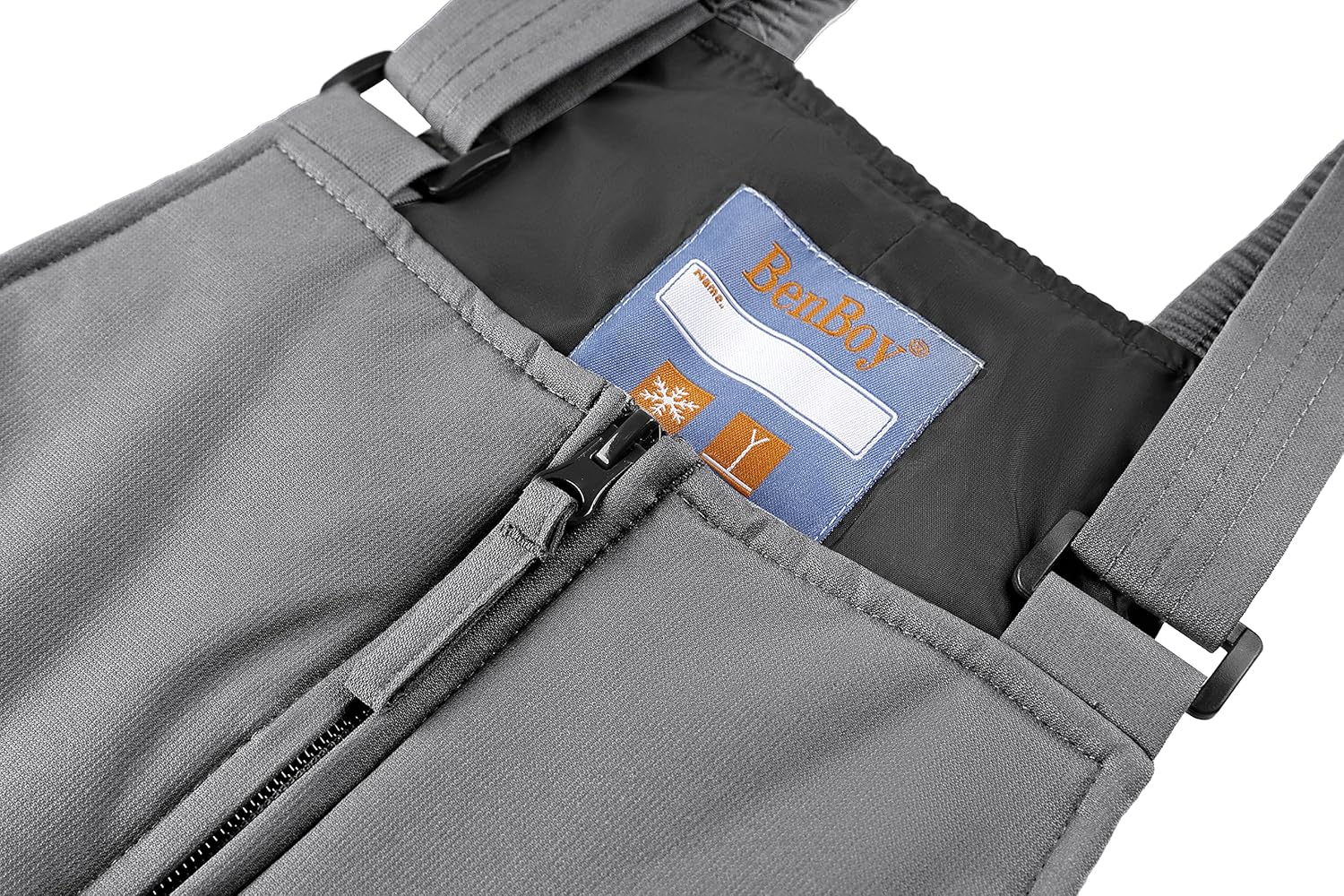 BenBoy Kids Snow Ski Bib Pants Winter Waterproof Windproof Ripstop Warm Insulated Snowboard Overalls Boys - Image 4