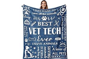 Vet Tech Blanket: A Perfect Gift for Veterinary Professionals