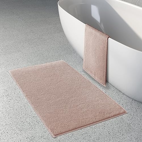 Miniatura 2 de Lisboa Alfombra de baño, rosa polvoriento, 40X24