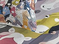 Vista 3 de Lunarable - Cubrecama multicolor disponible en tres tamaños