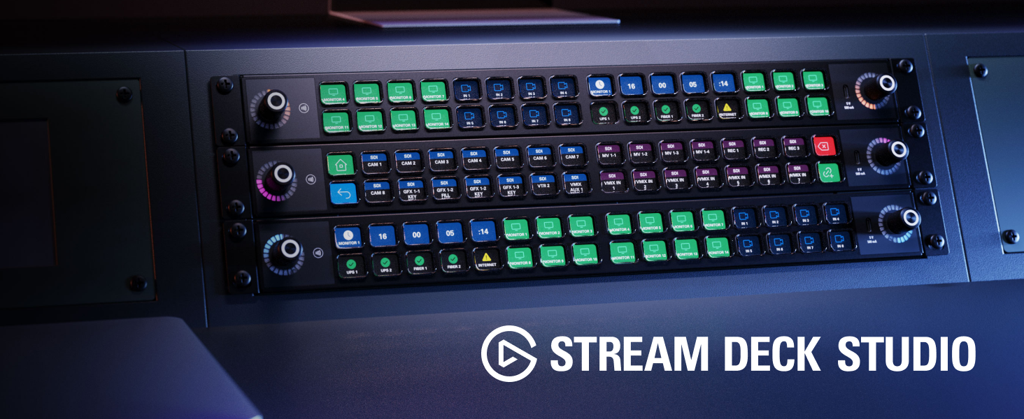 Amazon | Elgato Stream Deck Studio – プロ用放送コントロール