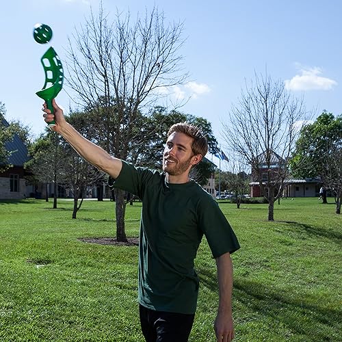 Vista 7 de Champion Sports Scoop Ball & Catch Games – Lightweight Plastic Toss & Catch Sets for All Ages