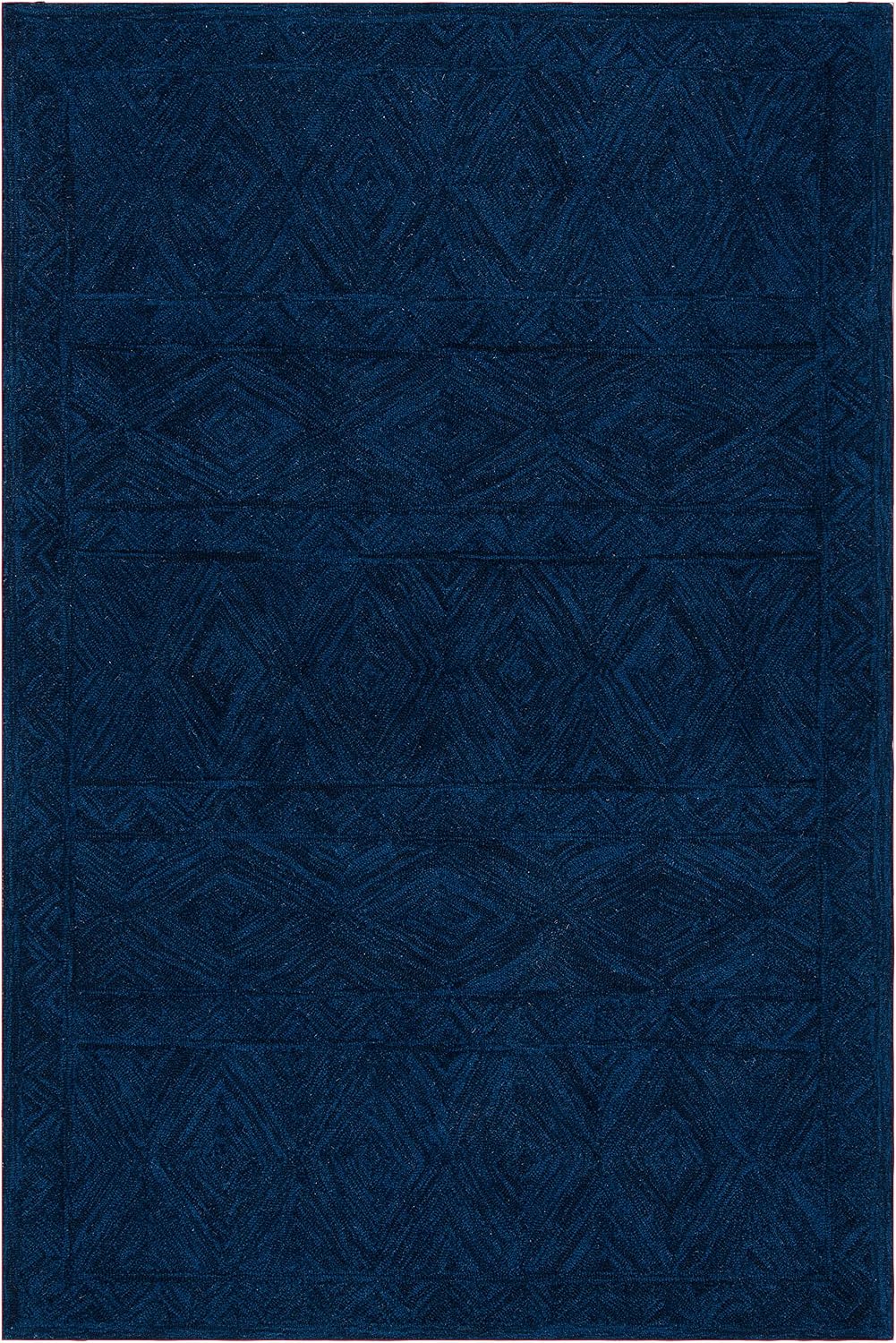 SAFAVIEH Area Rug 8x10 - Metro Collection - Large - Blue, Handmade Wool, Ideal for Living Room, Bedroom, Office, Dining Space (MET125M)
