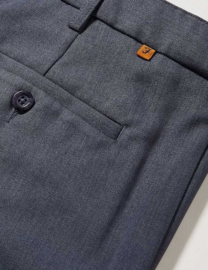 Roachman Herrenhose – Gerade Schnitt, Flexi-Bund, Twill-Stoff, Mit Gürtelschlaufen & Seitentaschen