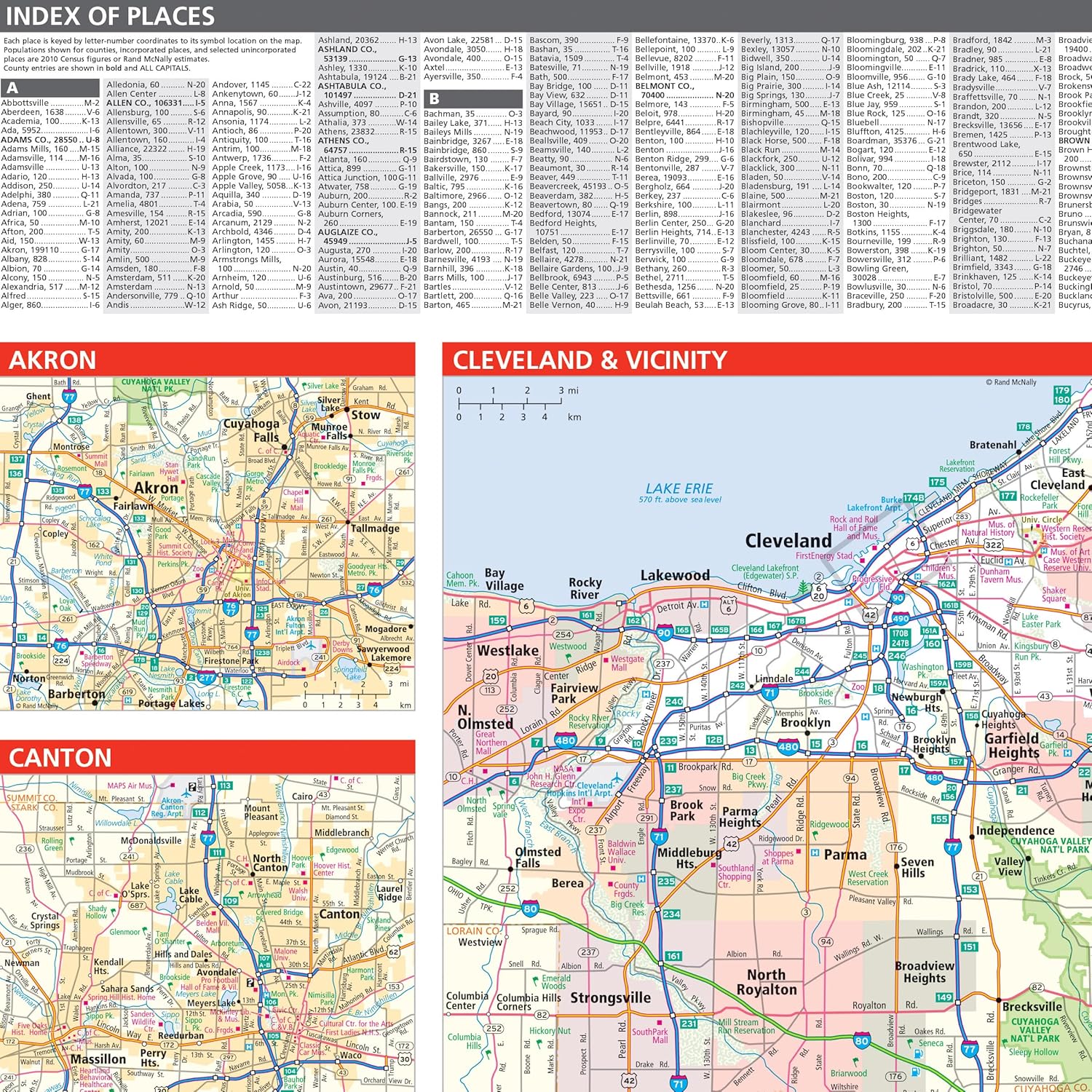 Rand McNally Easy to Read: Ohio State Map - Image 6
