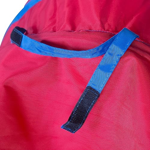 Miniatura 7 de Pacific Play Tents 20510 - Túnel institucional de gateojuego para niños, 6 pies x 19 pulgadas de diámetro, rojoazul