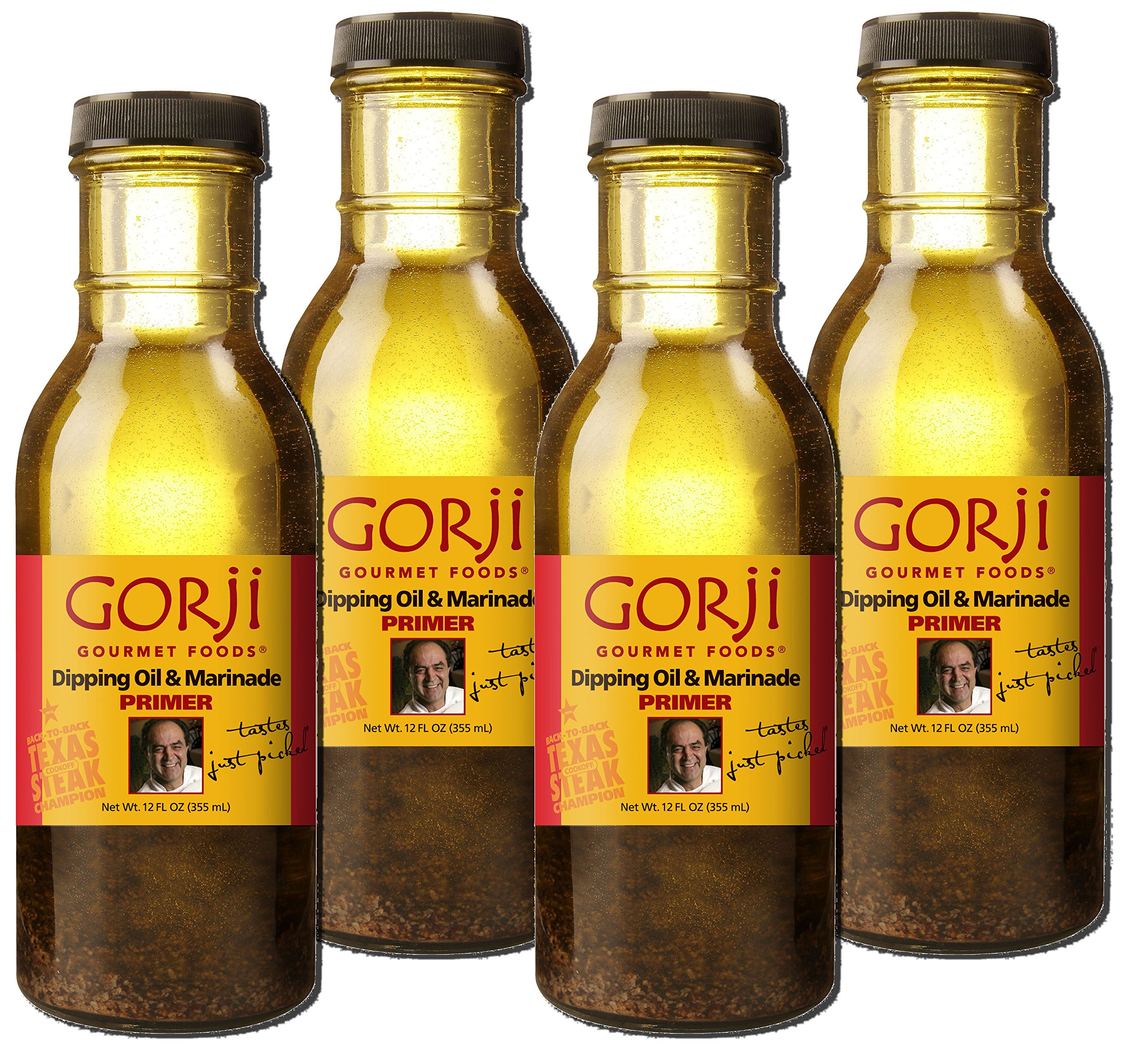 Gorji Gourmet Dipping Oil & Marinade 12 oz (Pack of 4)