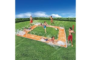 BANZAI Spring and Summer Toys Grand Slam Water Baseball Slide