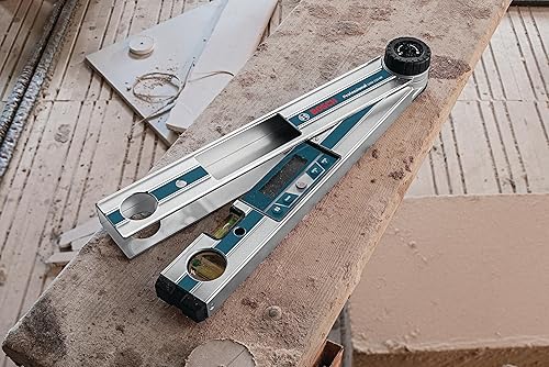 Miniatura 9 de BOSCH GAM 220 MF 4-in-1 Digital Angle Finder, Includes Leg Extension, 4 AA Batteries, & Carrying Case