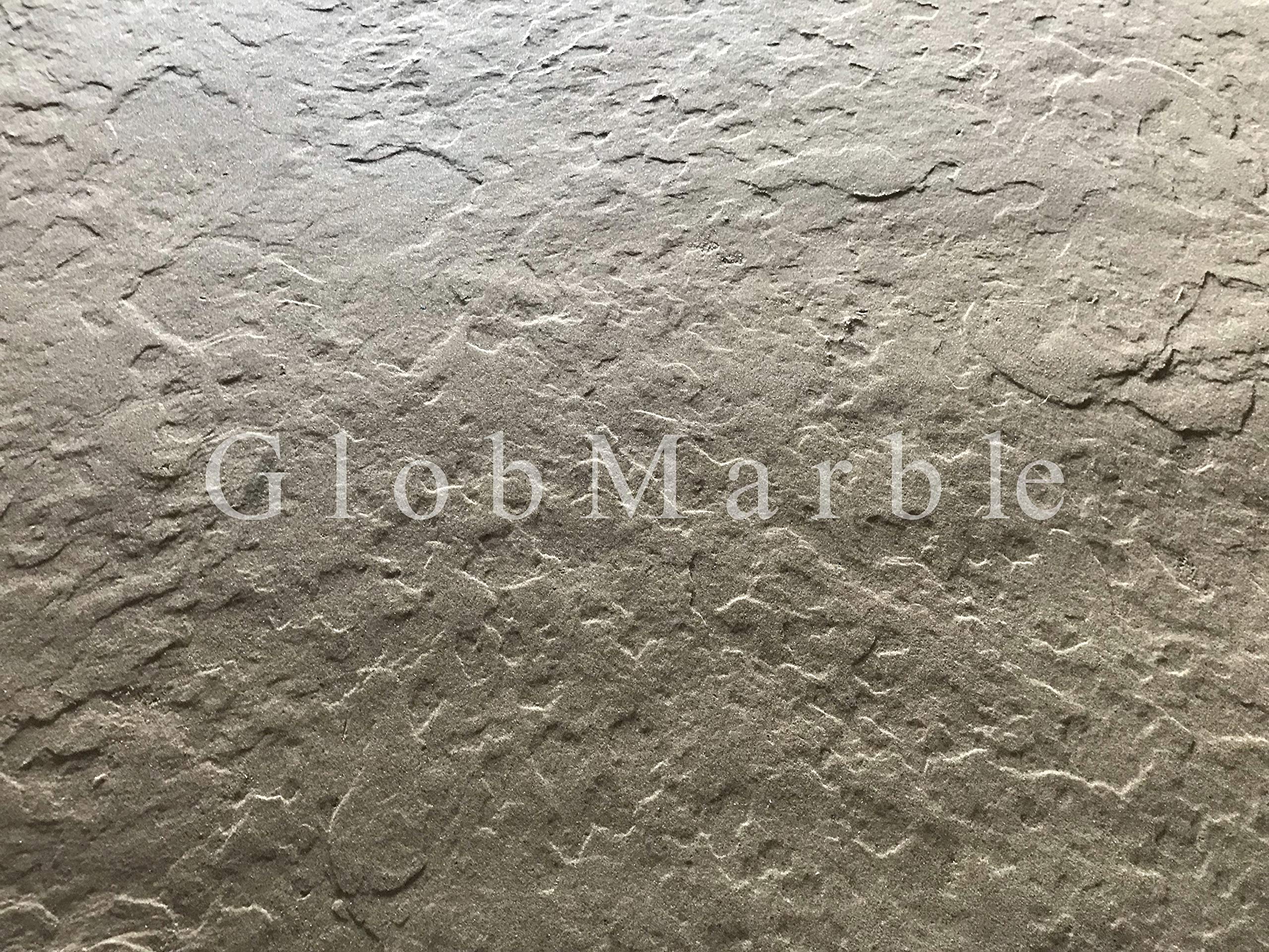 GlobMarble 24-Inch by 24-Inch Seamless Concrete Texturing Skin, Slate Pattern Skin Mat SKM 2100
