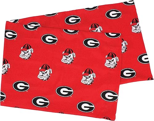 College Covers Everything Comfy Georgia Bulldogs - Funda de almohada, almohada corporal, 20 x 60 pulgadas, incluye 1 funda de almohada