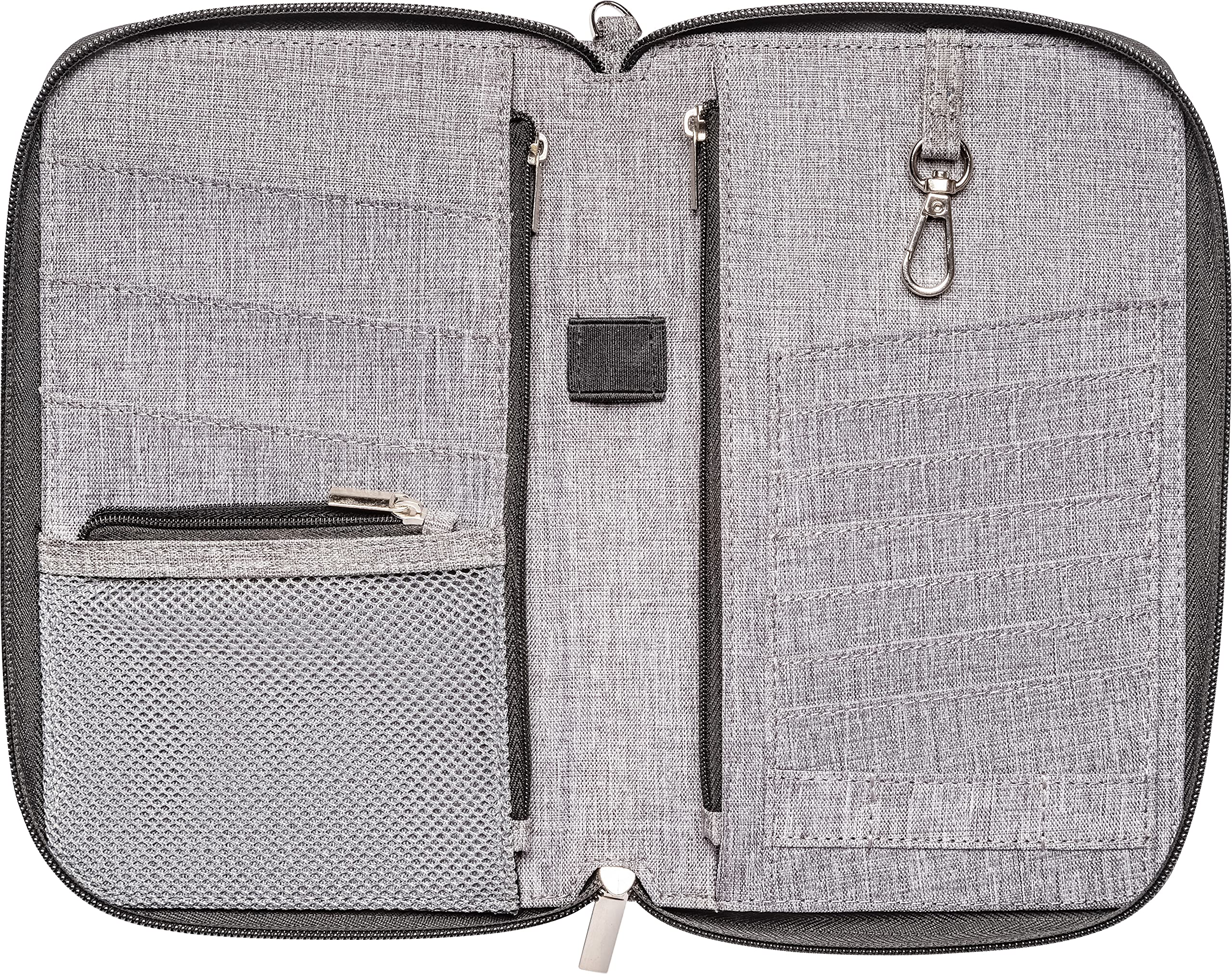 Valante Premium Family Travel Document Organizer Capacious RFID 1-3 Passport Holder Wallet