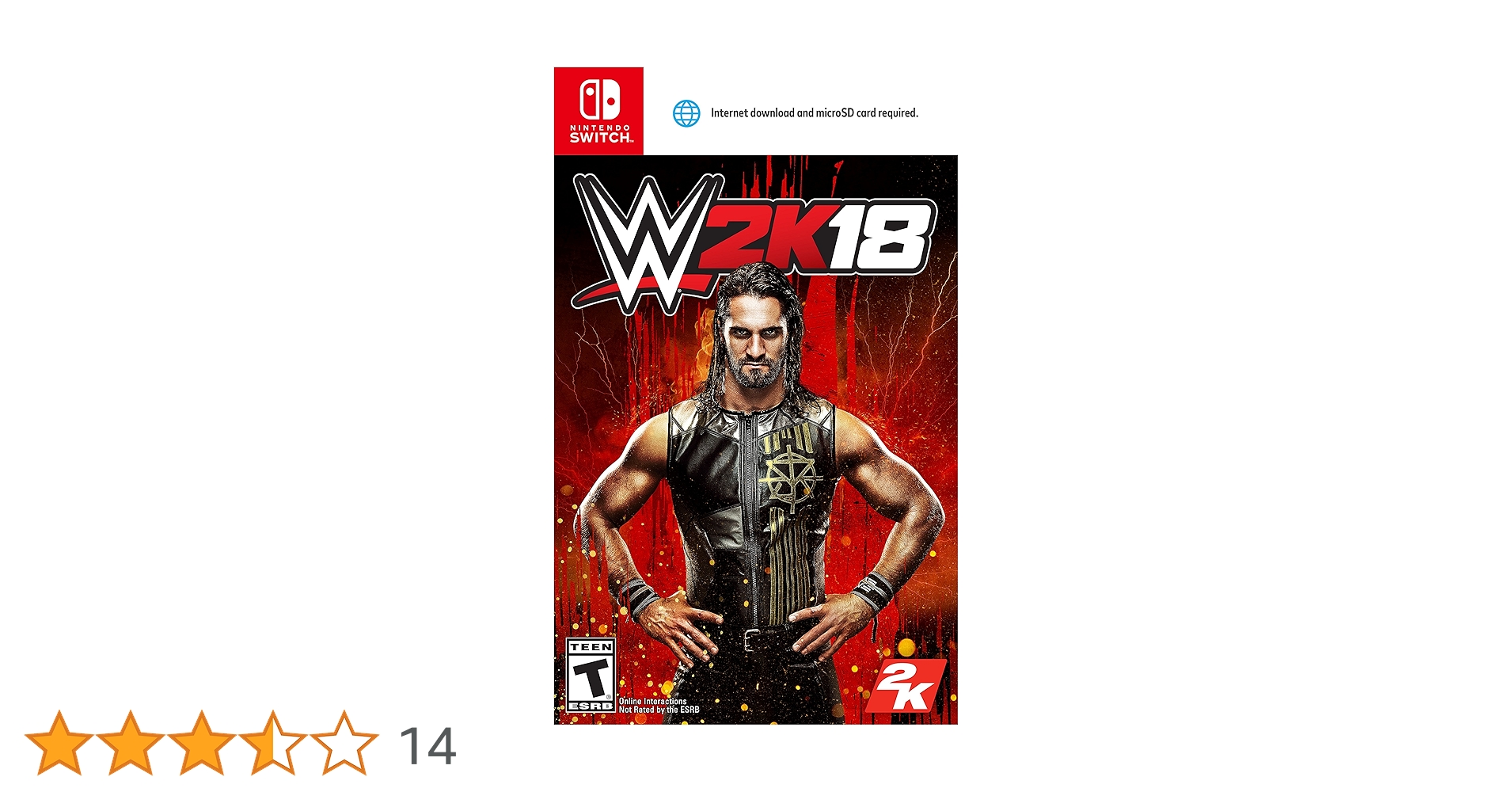 Nintendo Switch Switch WWE2K18 WWE 2K18 Standard Edition - Nintendo Switch : Amazon.ca