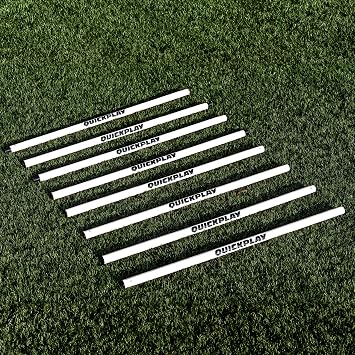 QUICKPLAY Screw-Connect Training Poles Set of 8 - Slalom & Agility