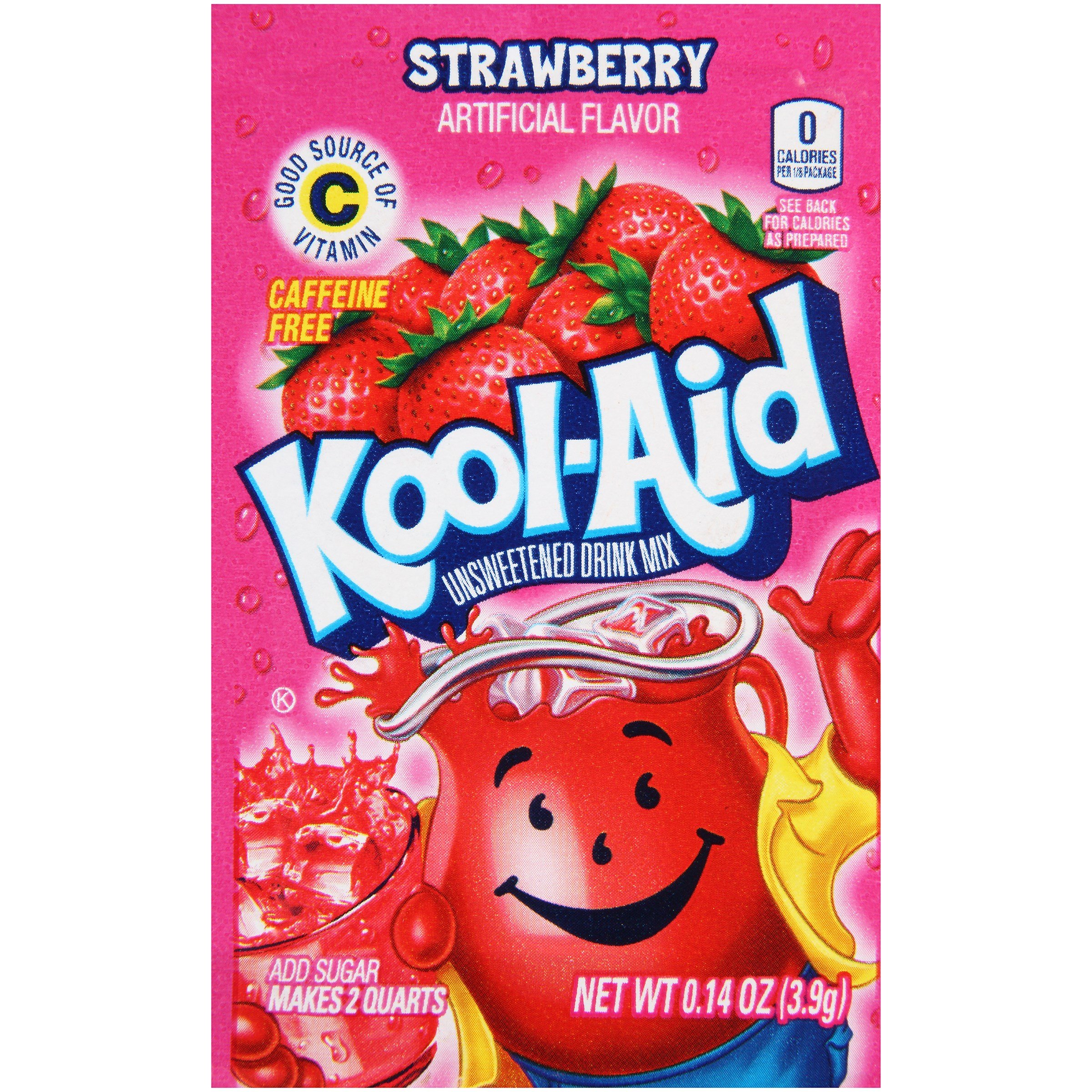 Amazon.com : Kool-Aid Kool-Aid Strawberry Flavor Unsweetened Soft