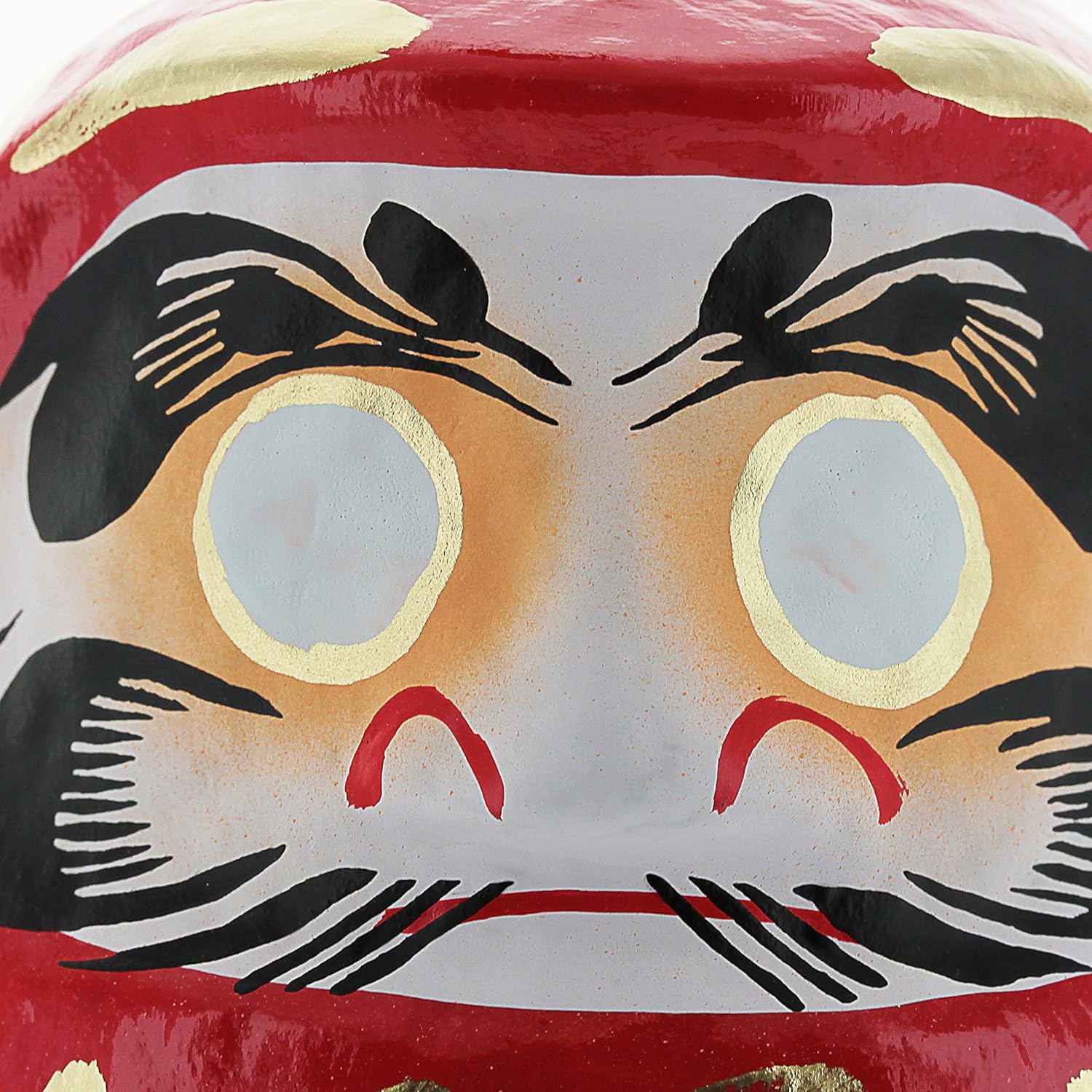 Daruma Doll - Made in Japan - 4.7" Good Luck & Well Wishes (Red)