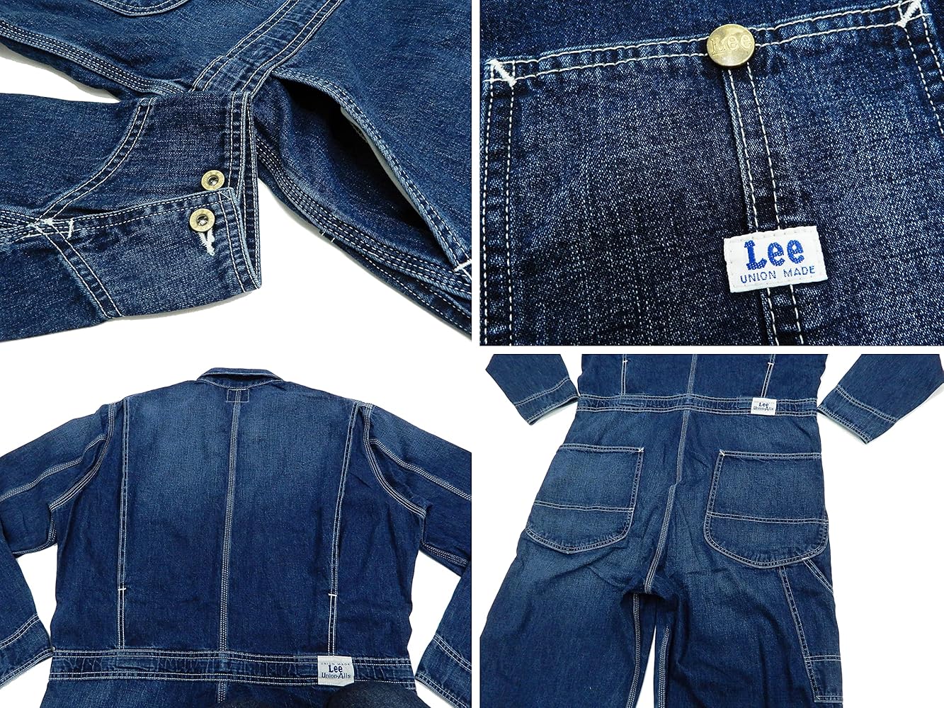 Lee union made デニムつなぎ 品番93013/秀逸コンディション Lee union made デニムつなぎ 品番93013/秀逸コンディション Lee