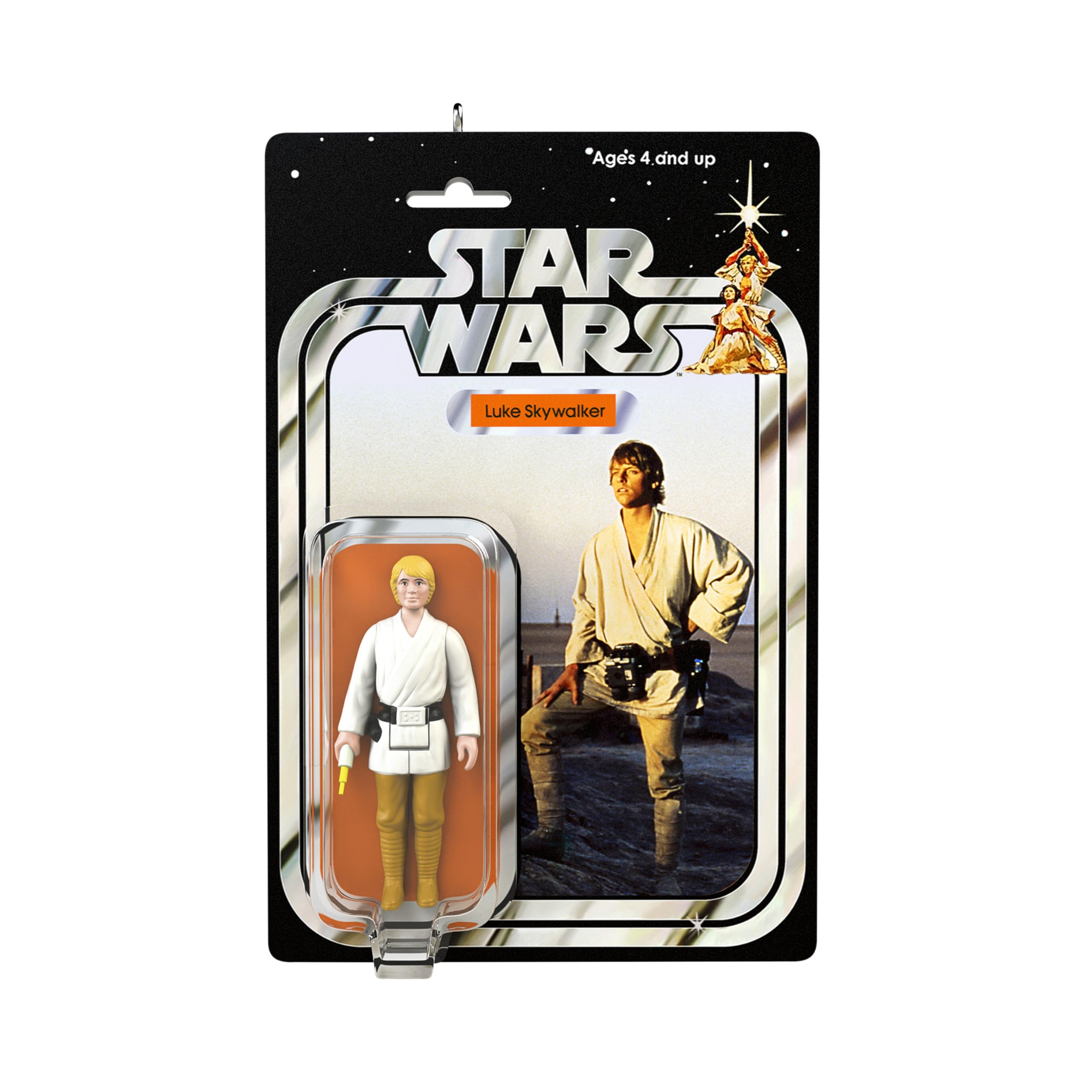 Plaque Murale Métal Vintage Star Wars 30x20 Cm - Luke Skywalker - Collection