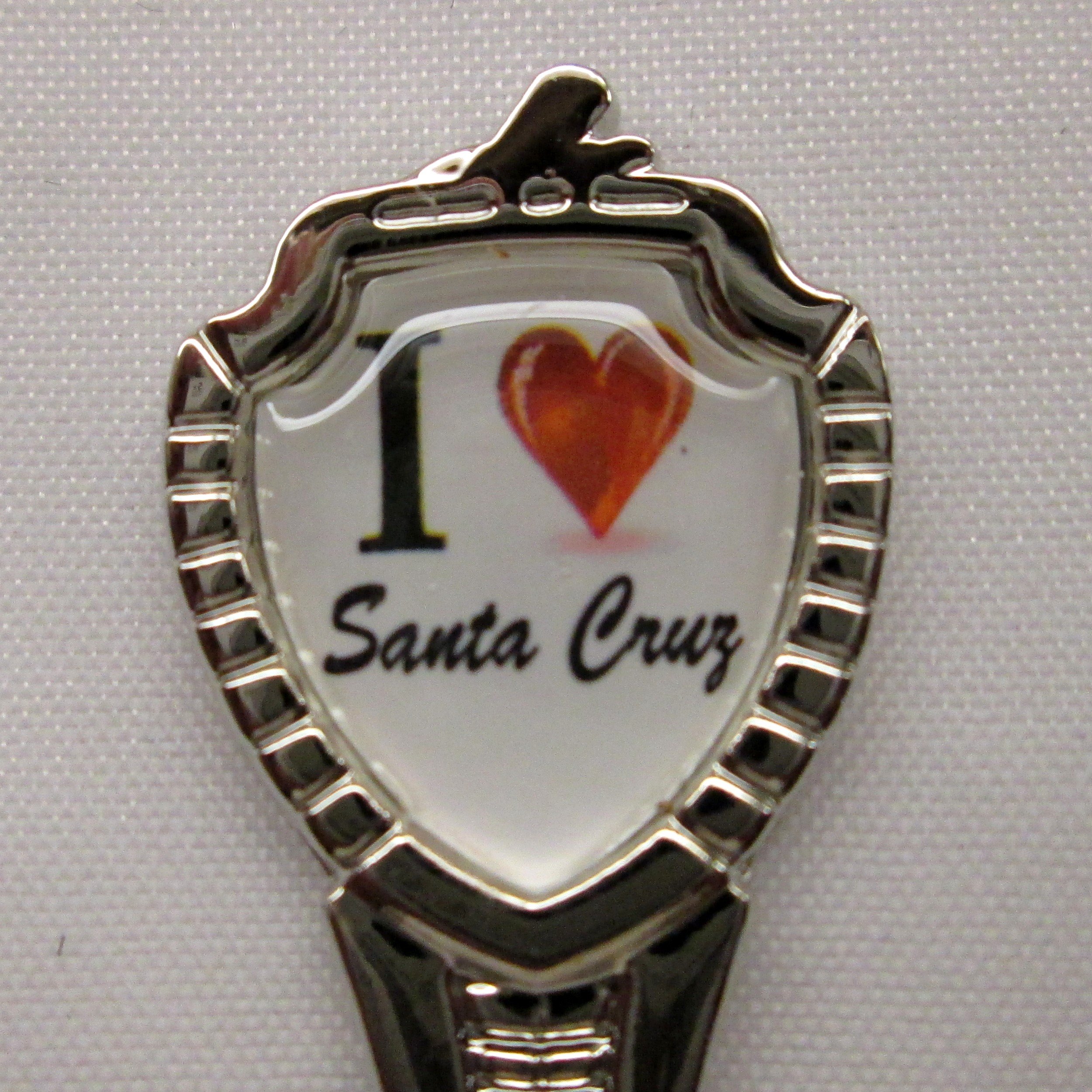 Souvenir Spoon I Love Santa Cruz