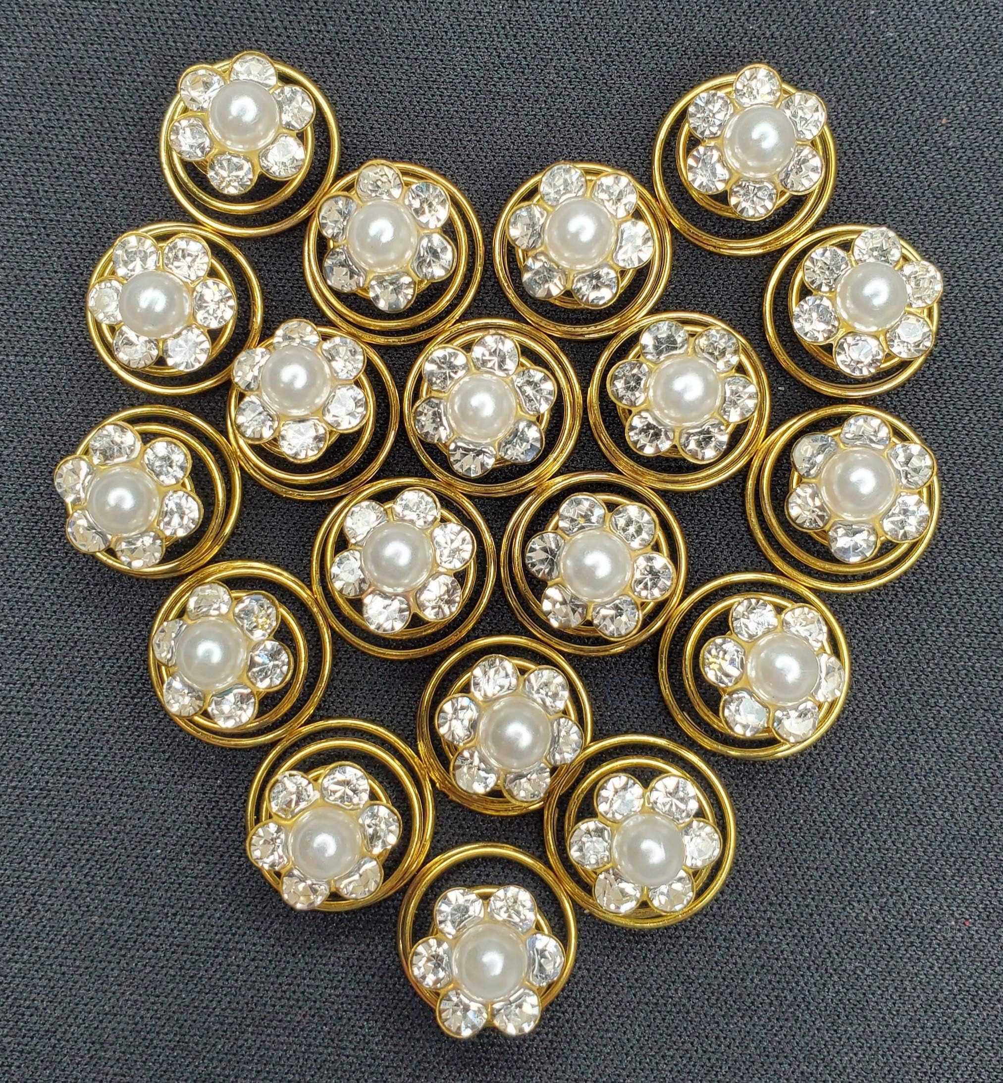 Sanas Spiral Hair Pins 12 Pcs Hair Accessories For Women Wedding Hair Accessories For Women Decoration Accessories For Ladies Party Hair Accessory Spring Flowers Artificial Juda Pin Flower Pins 12 Pcs
