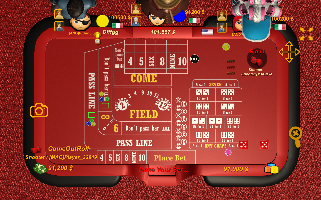 Craps Pro App on Amazon Appstore