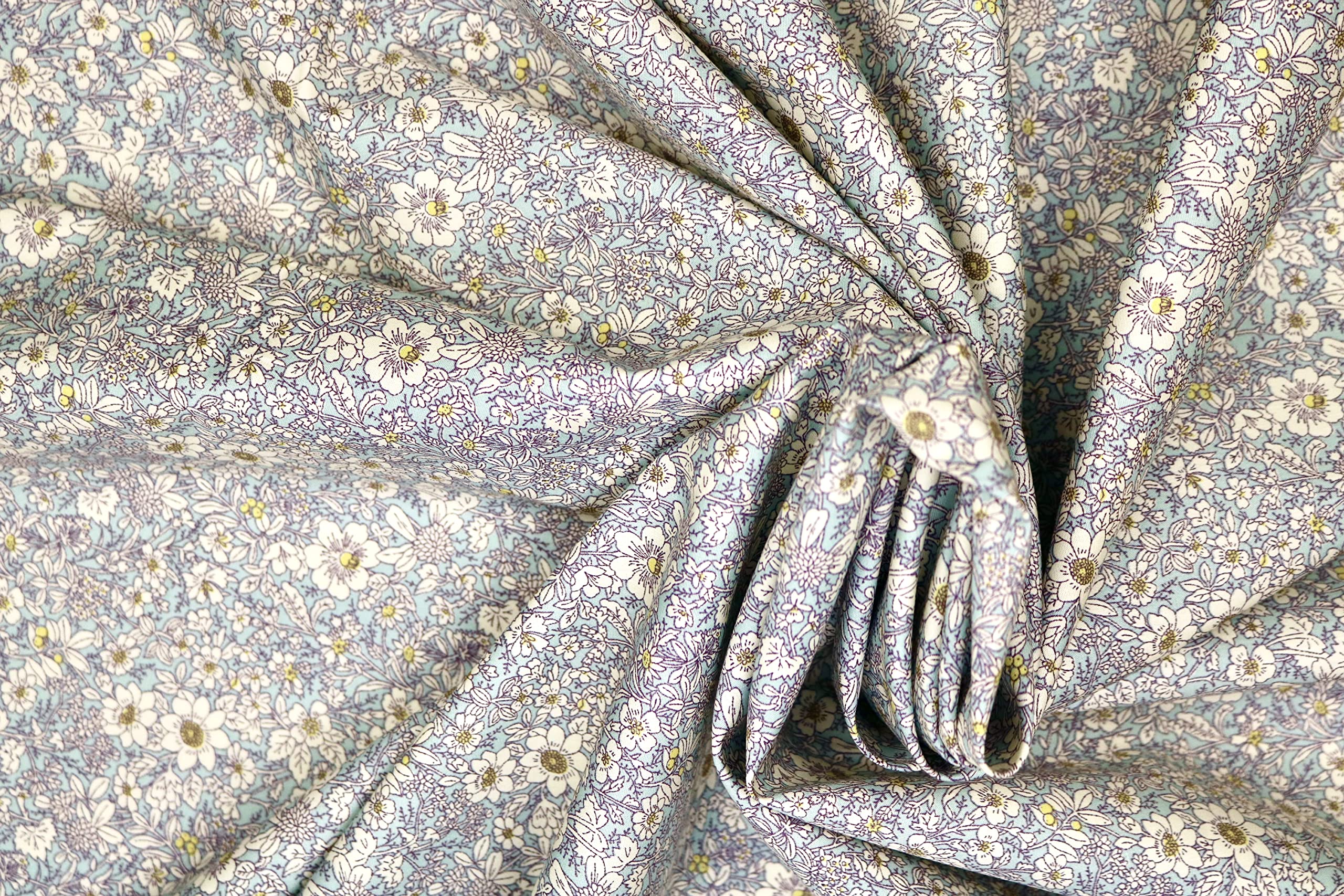 Pyrhan 100% Cotton Poplin By Rose & Hubble, Delph, Cut by the yard - Image 3