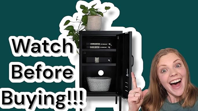 Amazon.com: Eden & Co Locker End Table, Metal Storage