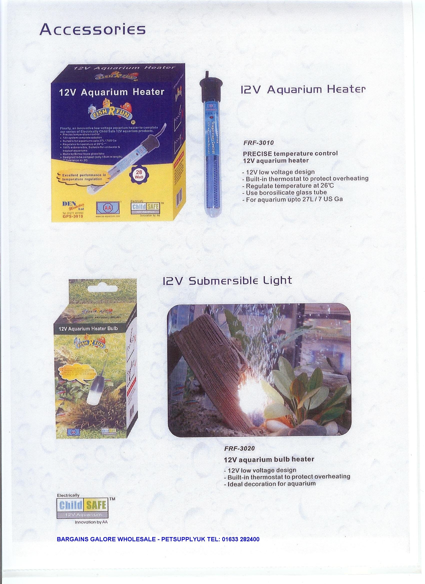 Petsupplyuk.com Fish R Fun 12v Submersible Light