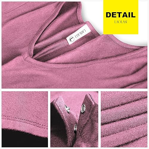 Vista 4 de LAOLASI Body con cuello en V para mujer, ajustado, casual, extensor