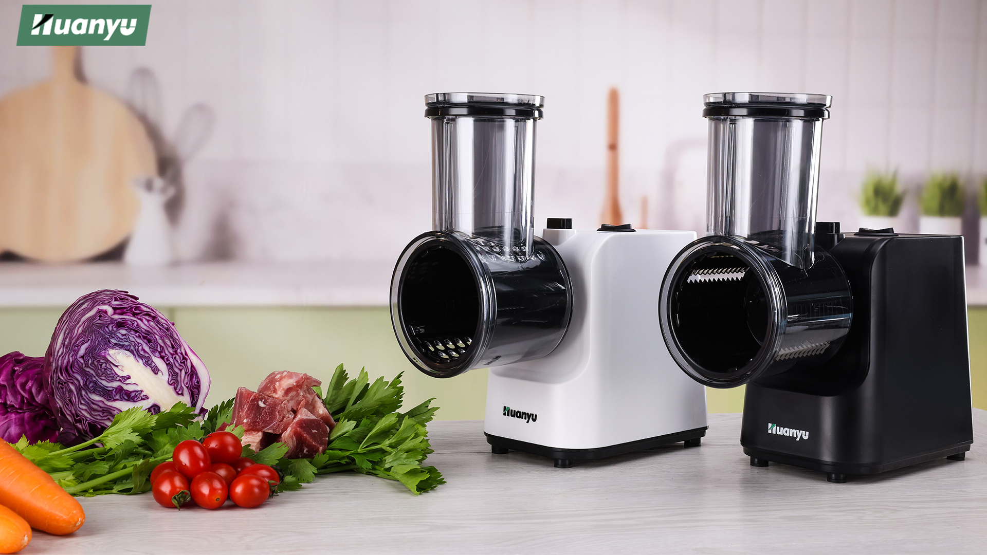 Grattugia Elettrica FOHERE Per Formaggio E Verdure - 200W, 4 Coni Intercambiabili, Rosso - Foto 8