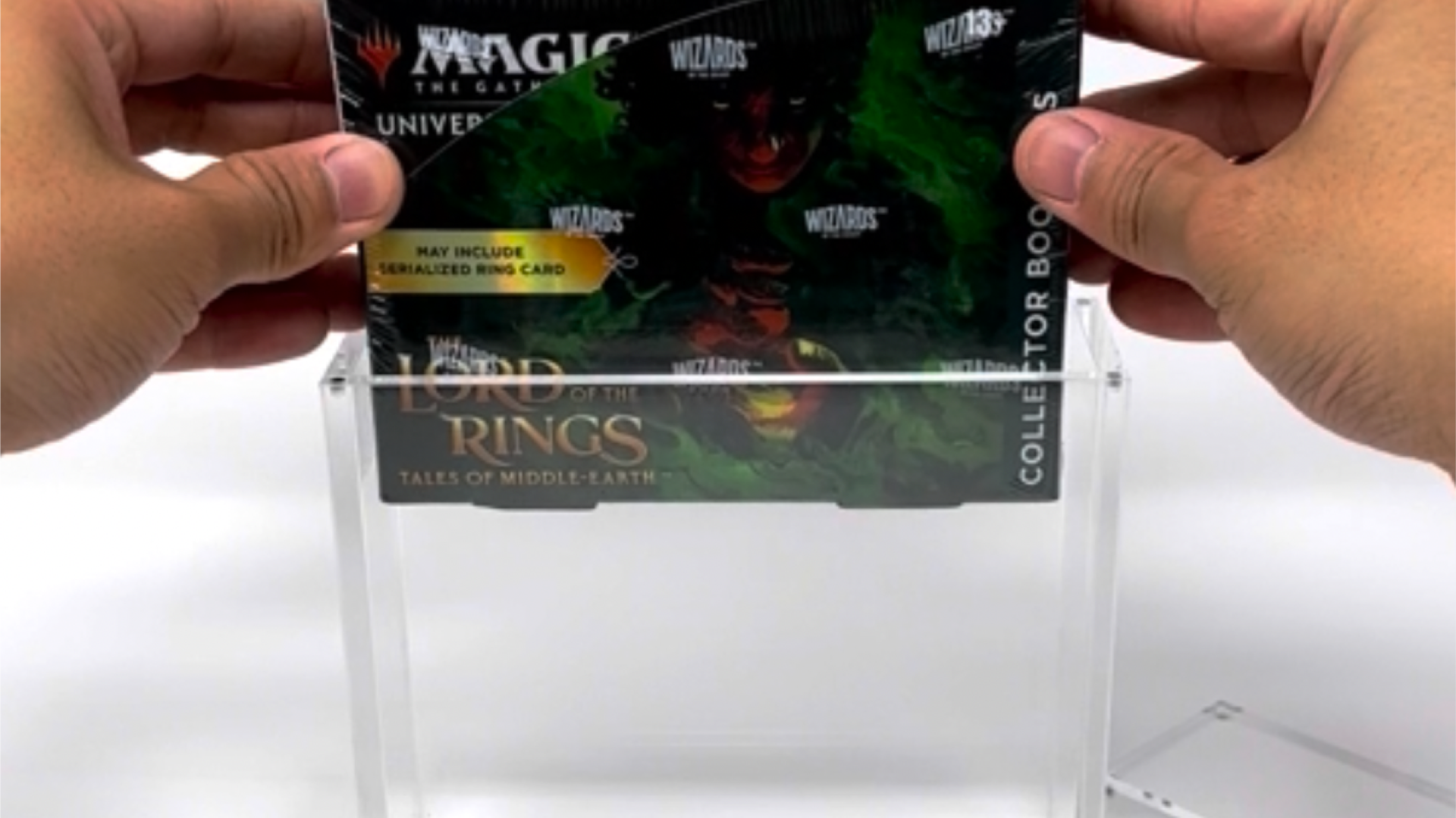 Amazon.com: The Hobby Lair Deluxe Acrylic Case for Magic Collector Booster  Boxes | Magnetic Easy Top Loading | Thick 6mm Protection