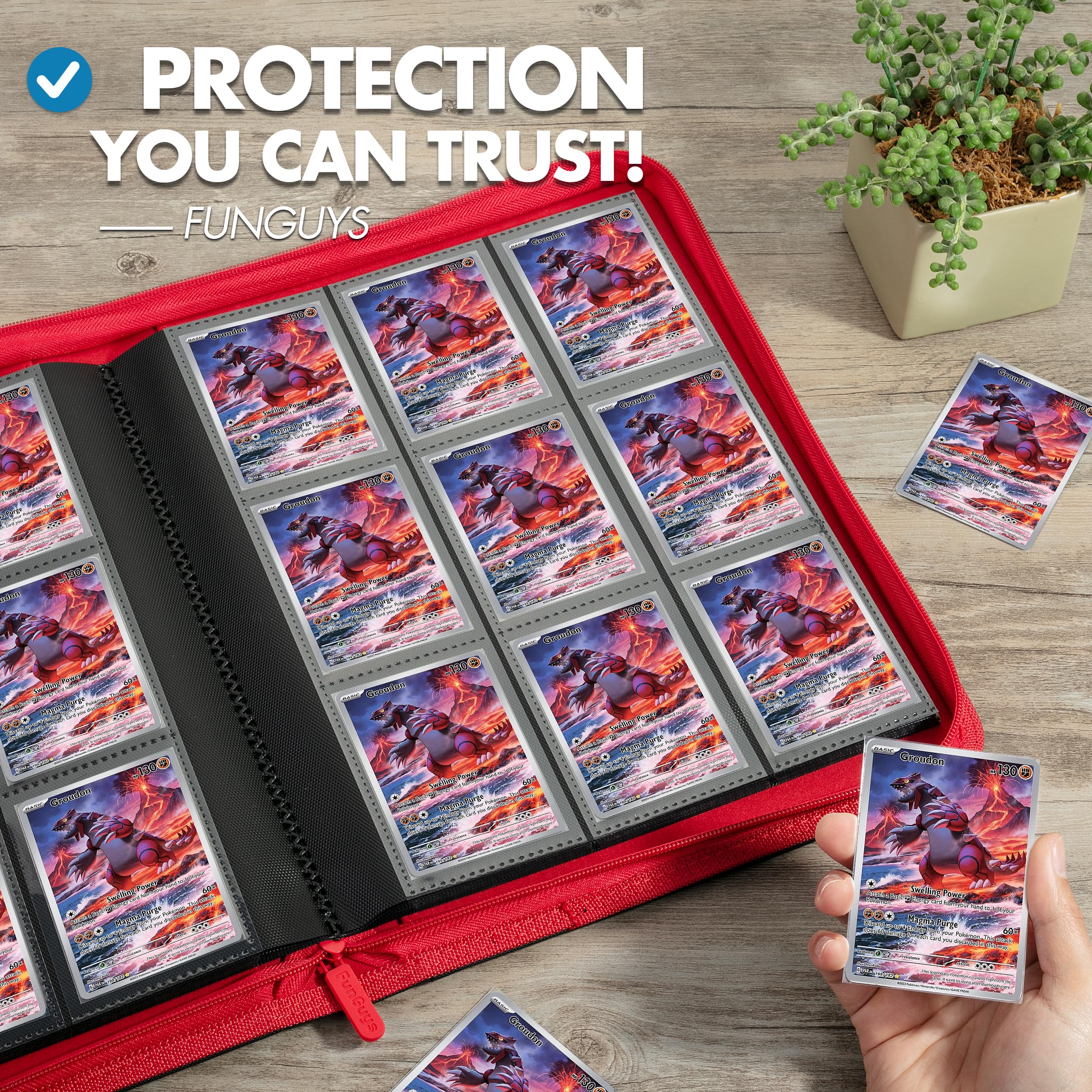 CardHuggerz Card Binder For The Cards Lovers| Card Binder Holds 638 ...