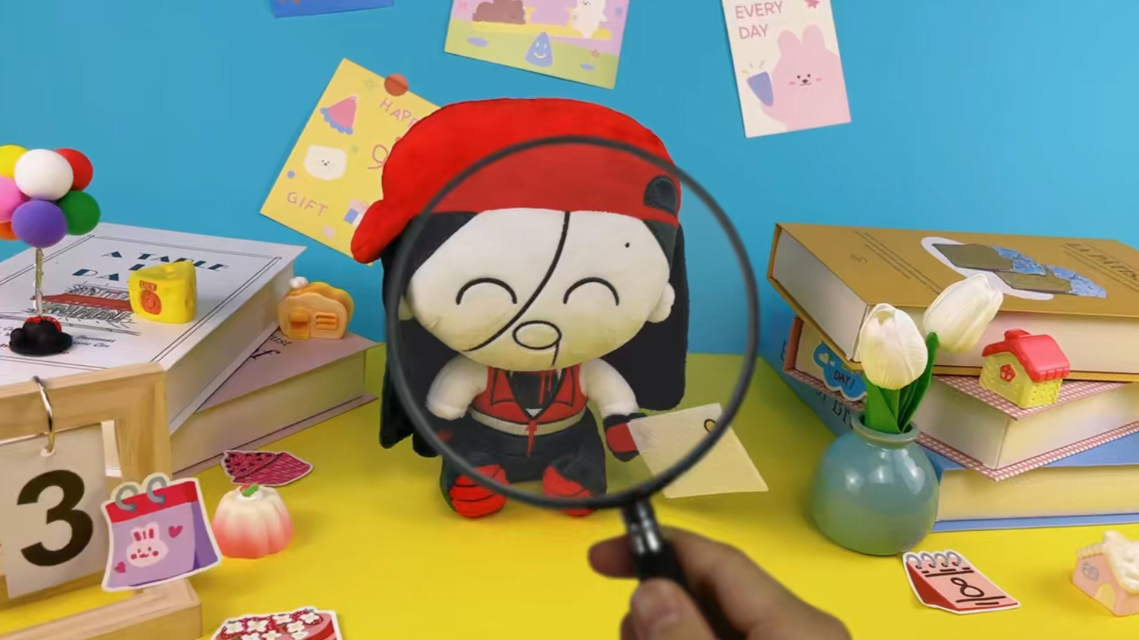 Amazon.com: Fxaiui BU-TCHER Vanity Yixi Soft Plush Ornament 9.8