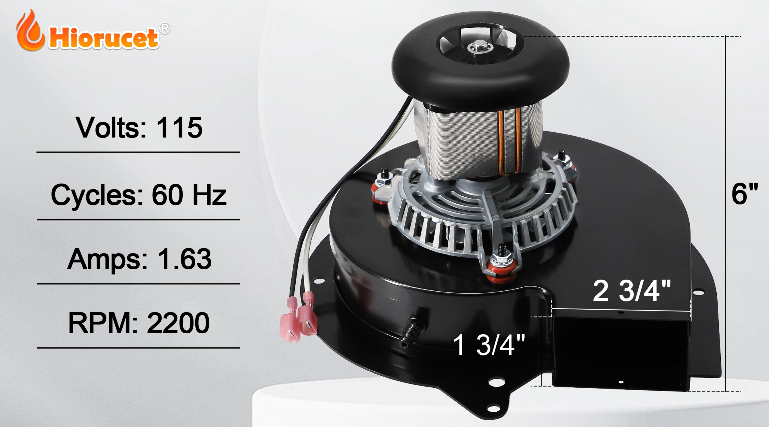Amazon.com: Hiorucet Furnace Draft Inducer Motor for FASCO A200