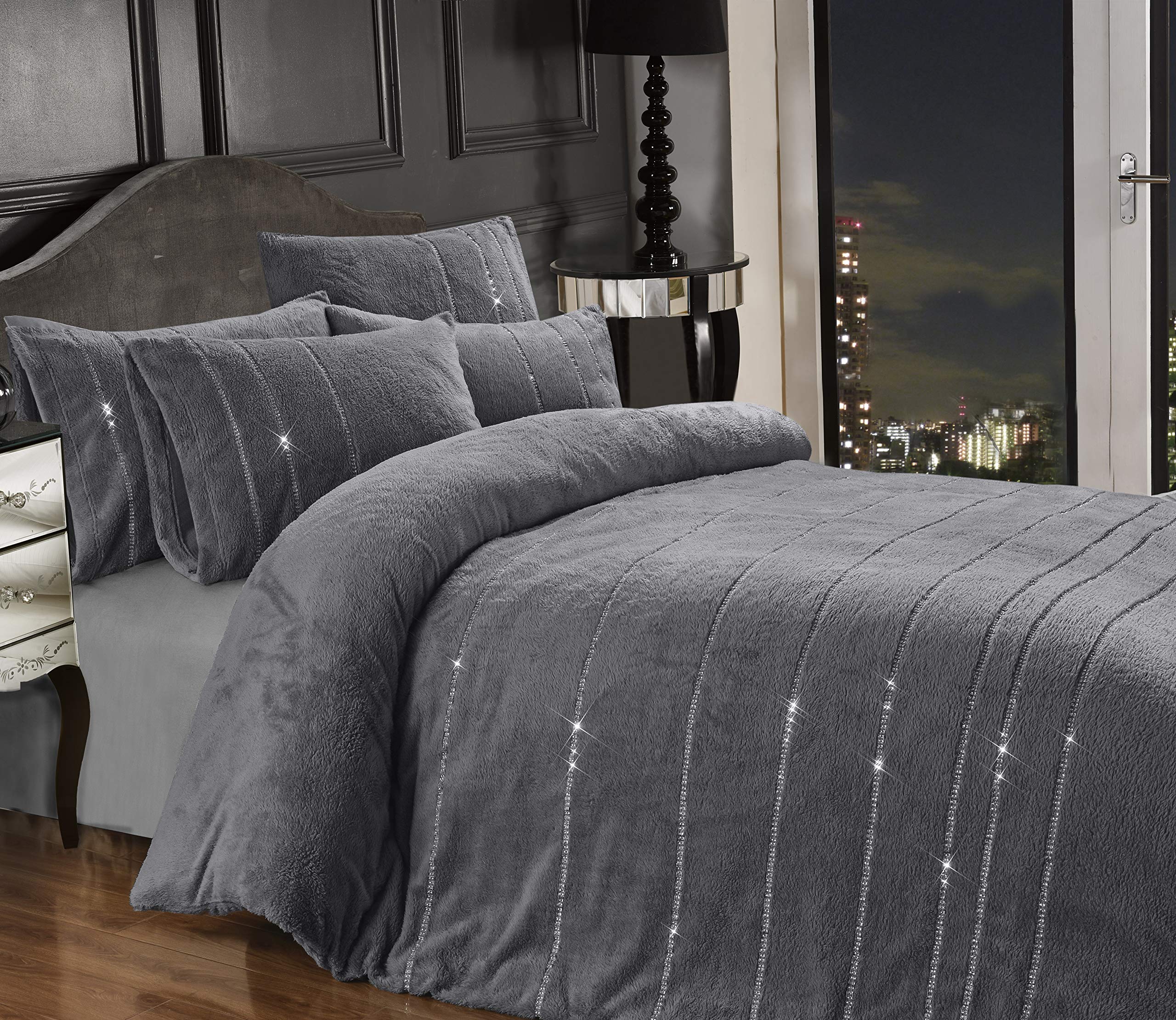 teddy bear fleece pillow case