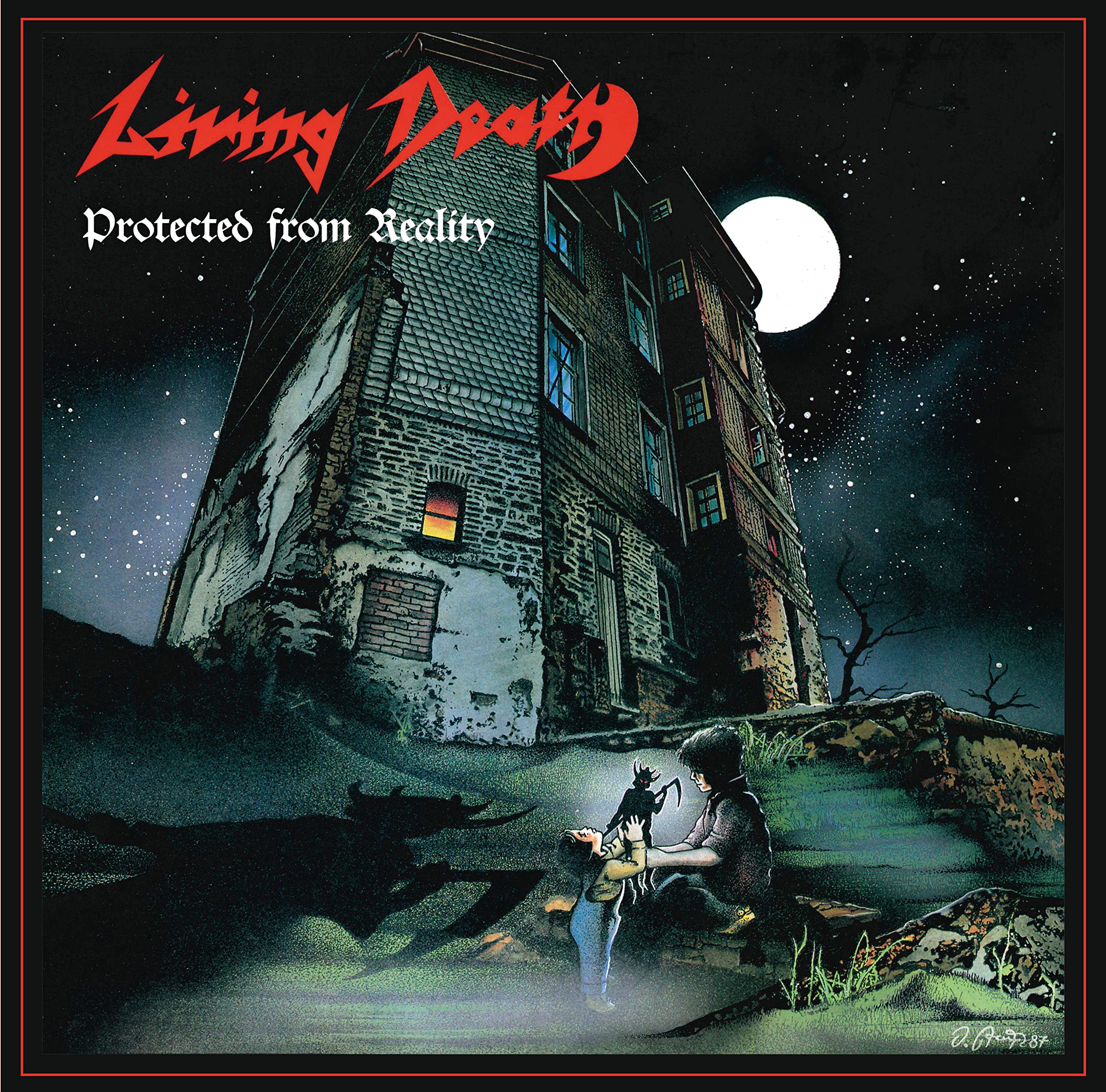 Living Death - Protected From Reality - Limitiert und 1111 Stück nummeriert - 180gr. splatter
