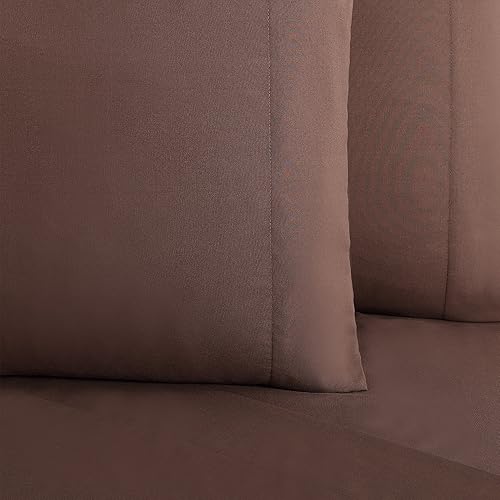 Miniatura 6 de Truly Soft Everyday SS1658SGYF-4700 - Juego de sábanas gris plateado, tamaño matrimonial