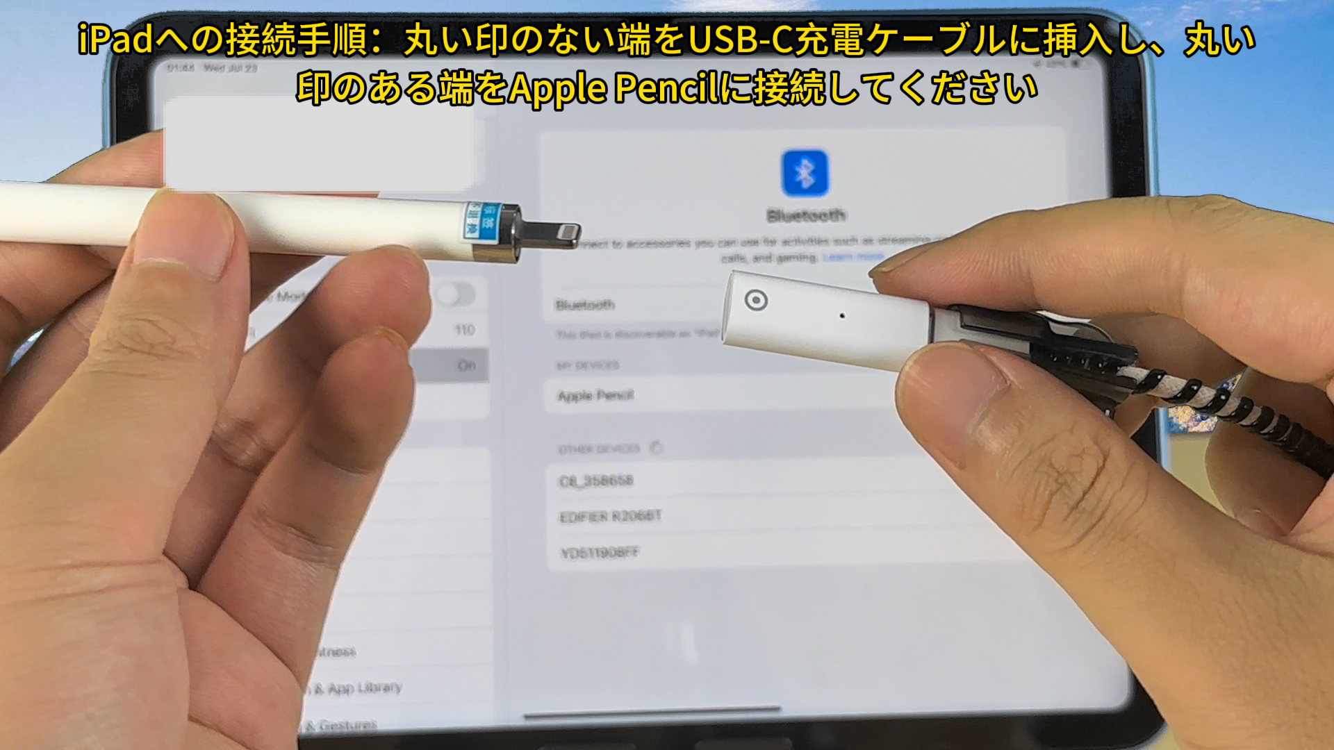 Amazon.co.jp: USB C変換ケーブル対応Apple Pencilアダプタ(2個セット