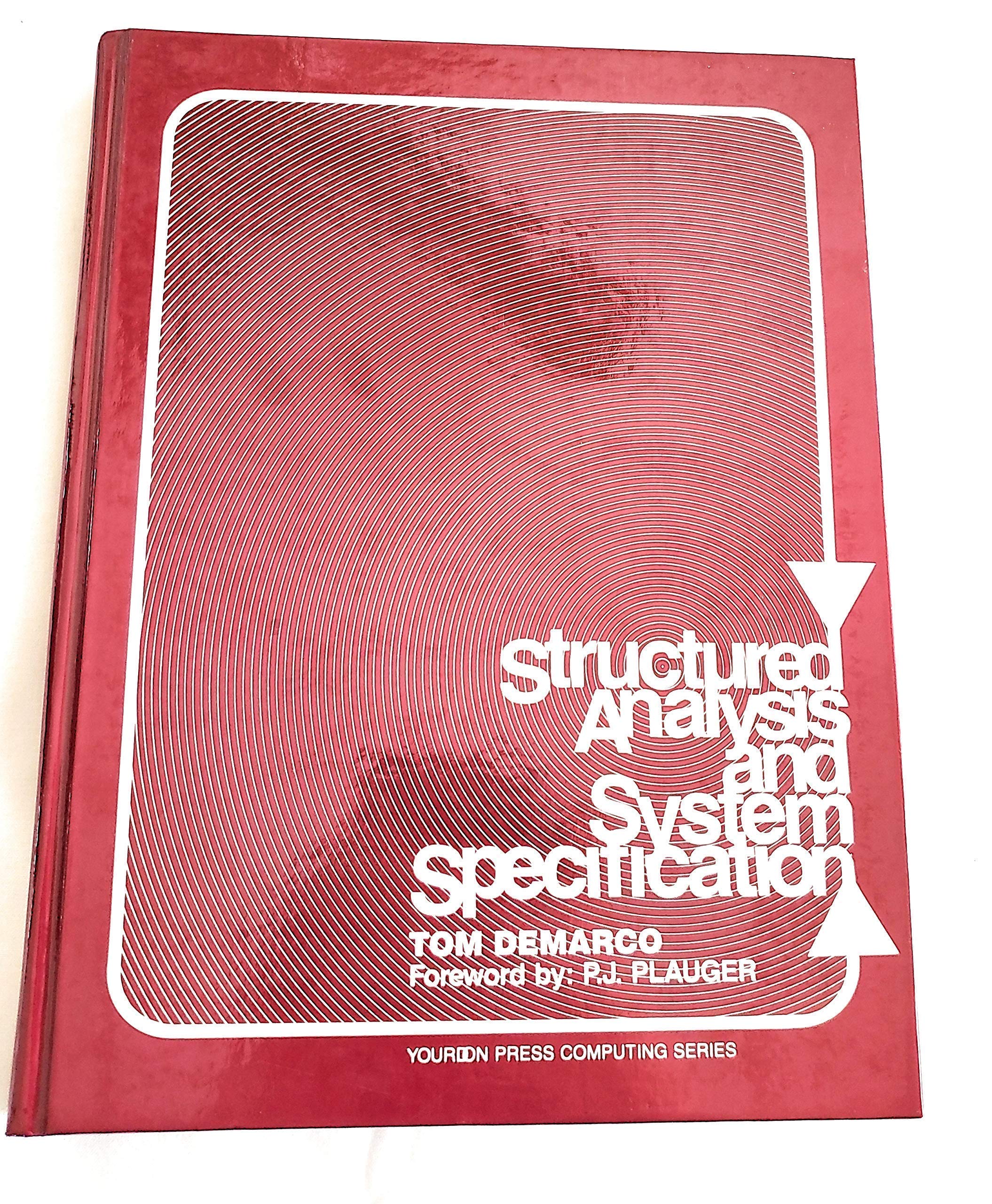 Structured Analysis and System Specification cover