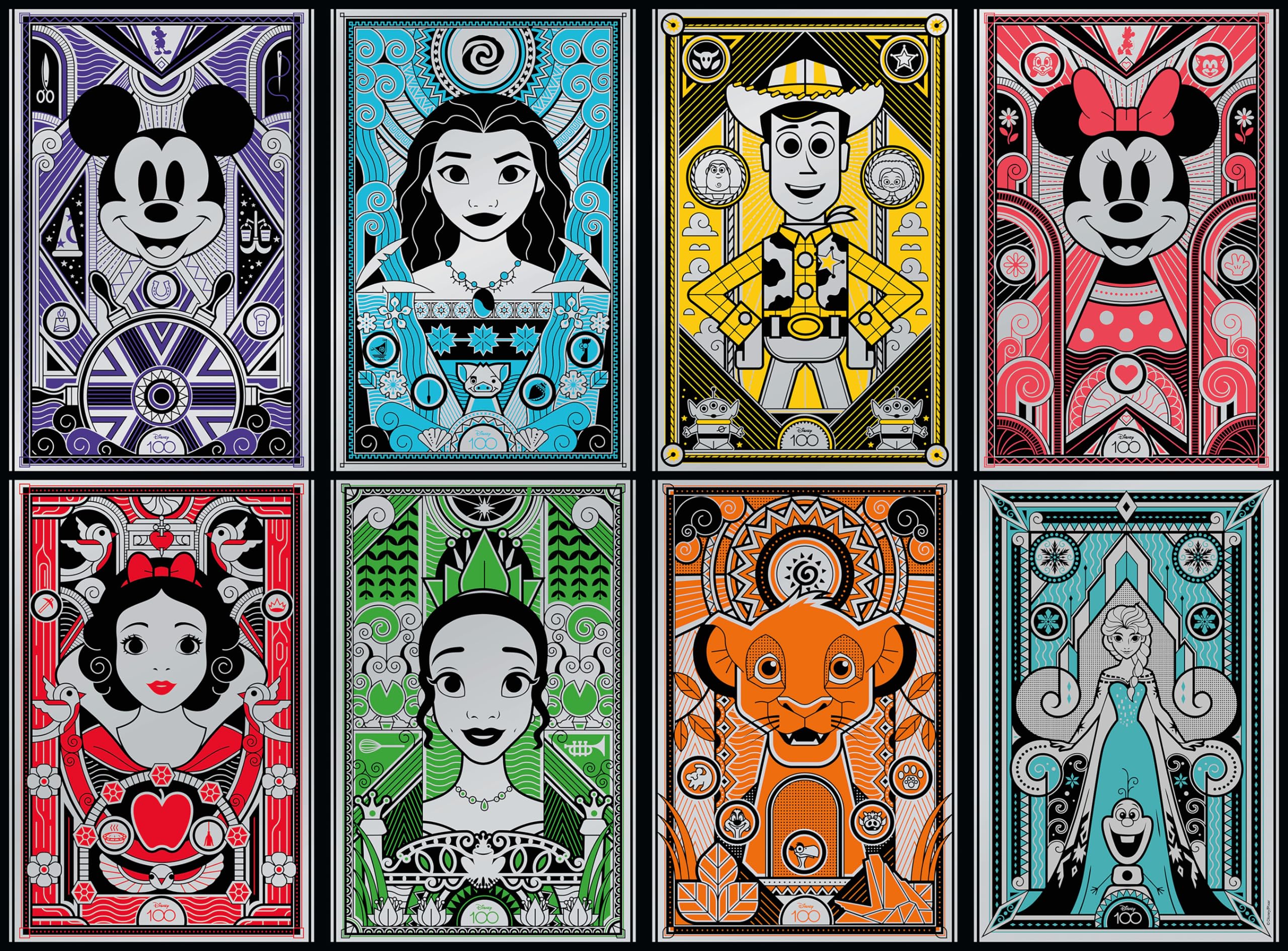 Amazon.com: Buffalo Games - Disney - D100 Deco-Luxe Collage