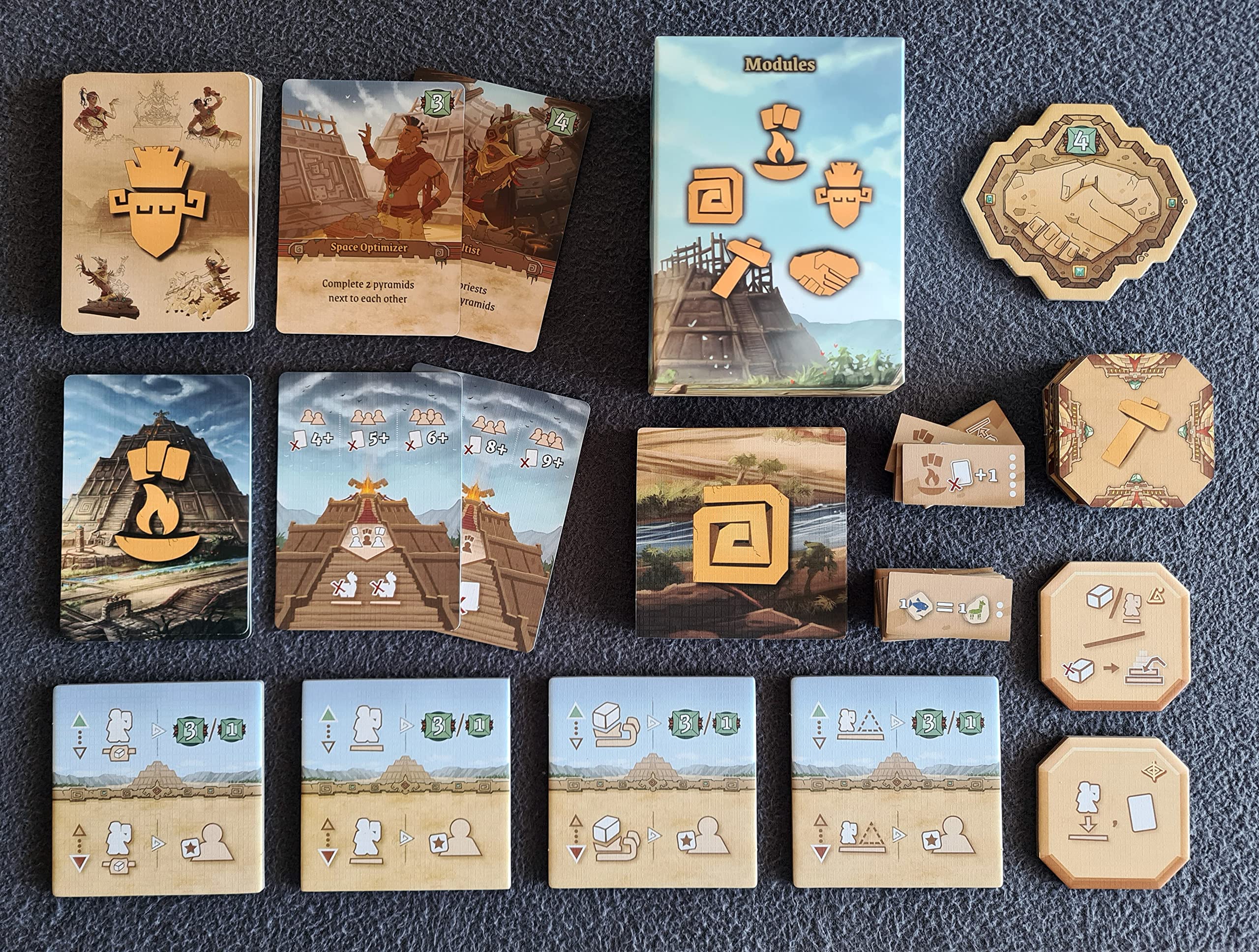 Caral by Funtails, a Strategy and War Board Game - 2-4 Players, 60 - 120 min, Age +12, Multicolor - Image 3
