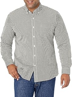 Marchio Amazon - Goodthreads Slim-Fit Long-Sleeve Solid Poplin Shirt Uomo