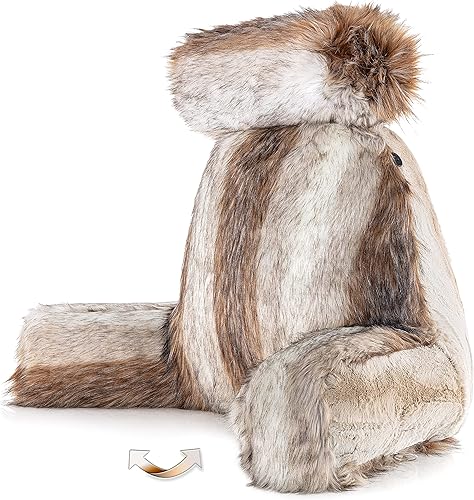 Miniatura 79 de Almohada Husband Chocolate, Almohada de lectura original para descanso en cama o silla, cojín grande de espuma viscoelástica triturada para el